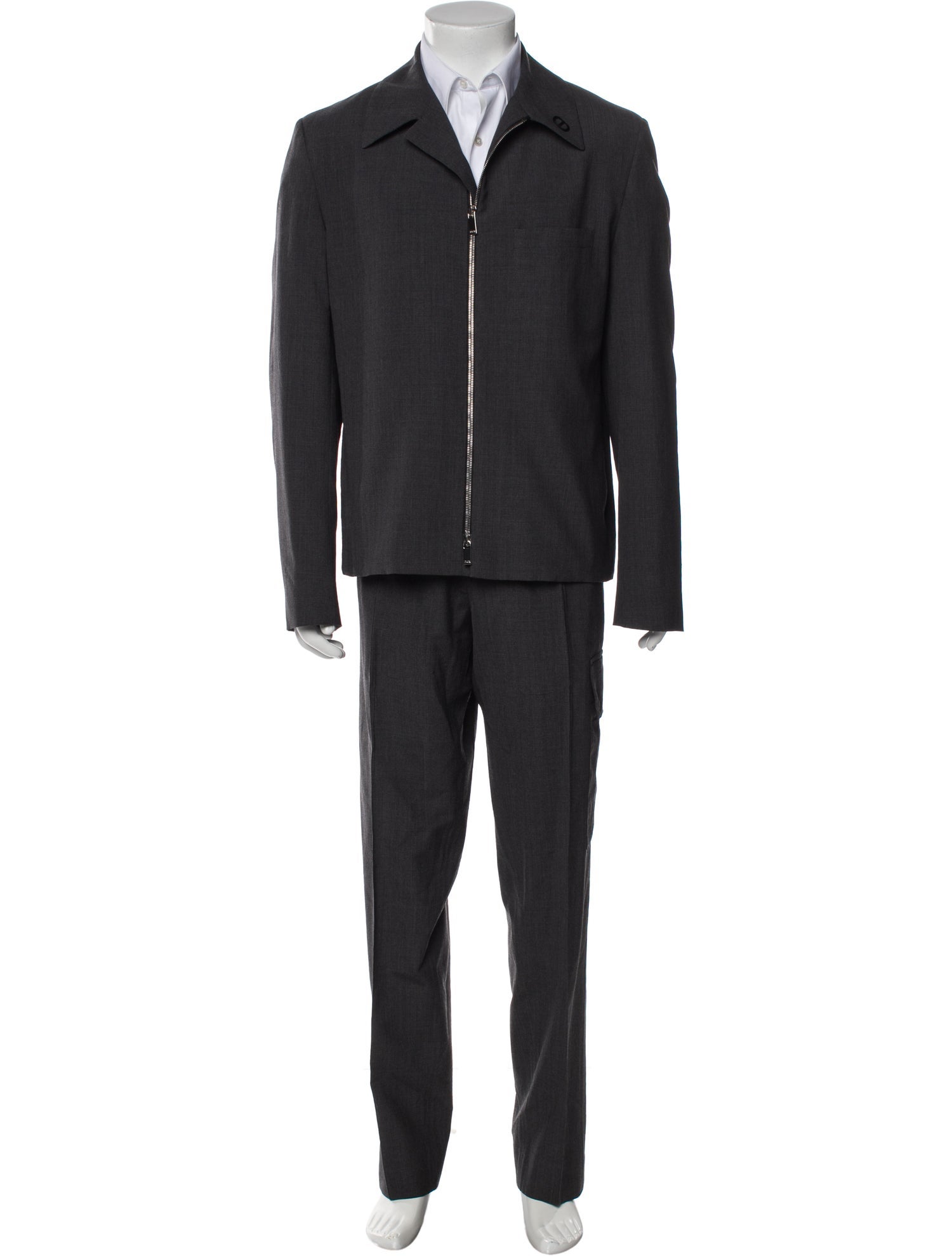 DIOR MEN 2022 Signature Logo Two-Piece Suit