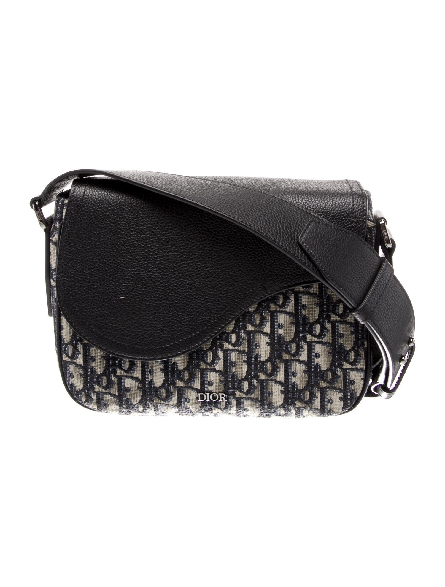 DIOR MEN Oblique Jacquard Christian Dior Oblique Saddle