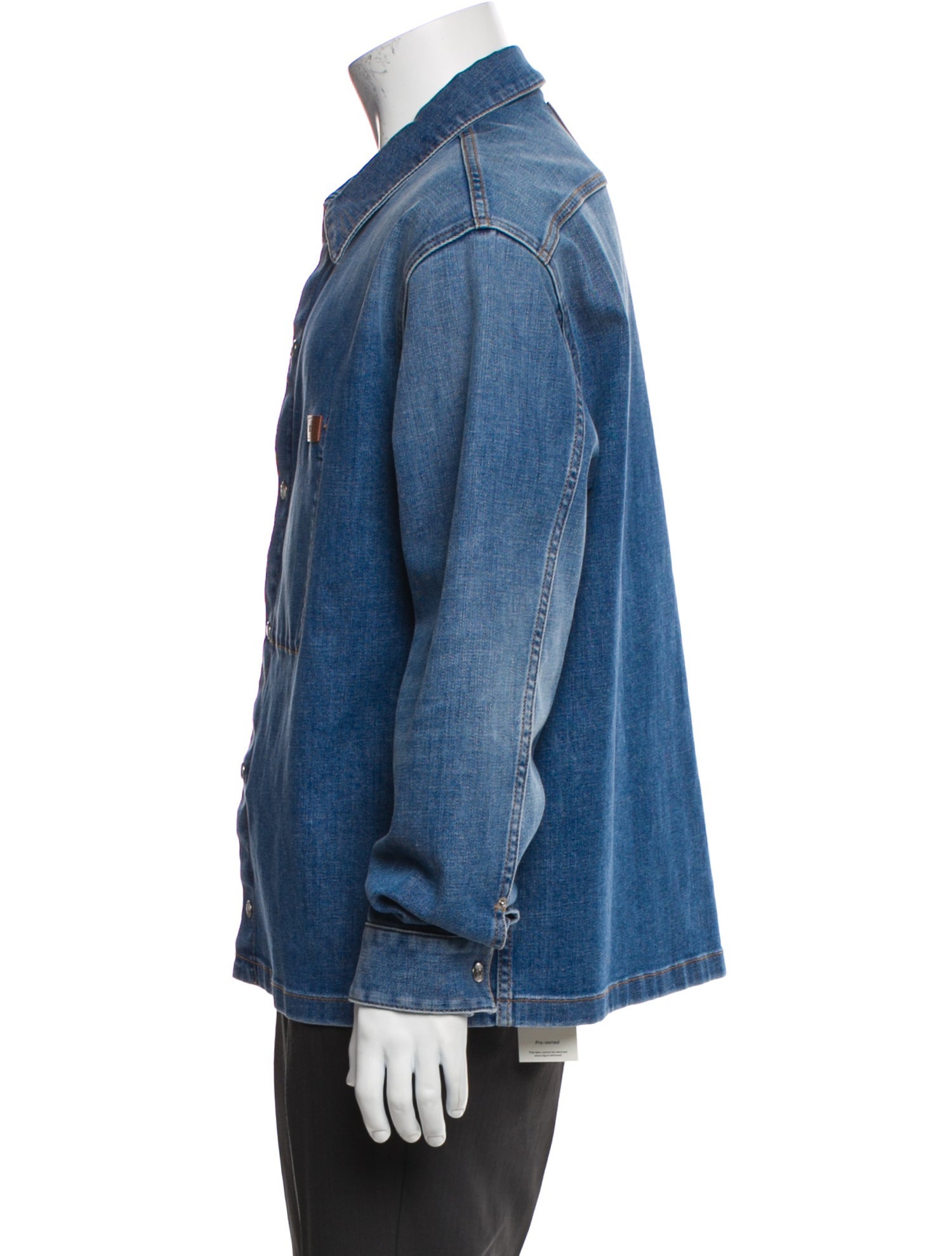 DIOR MEN Oblique Jacquard Denim Jacket