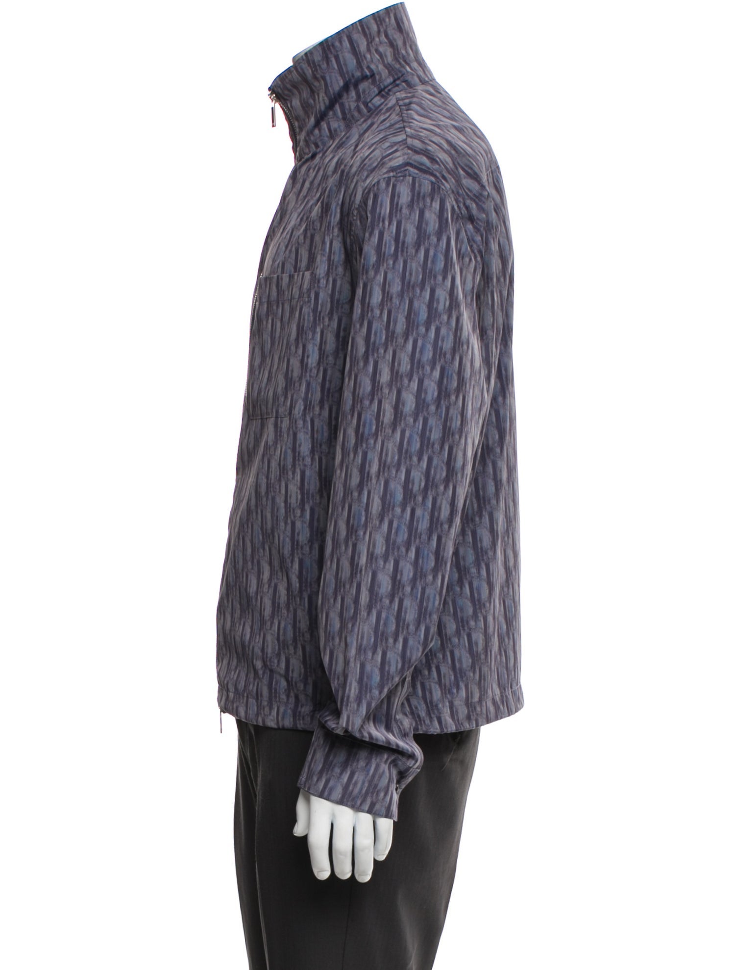 DIOR MEN 2025 Oblique Jacquard Windbreaker