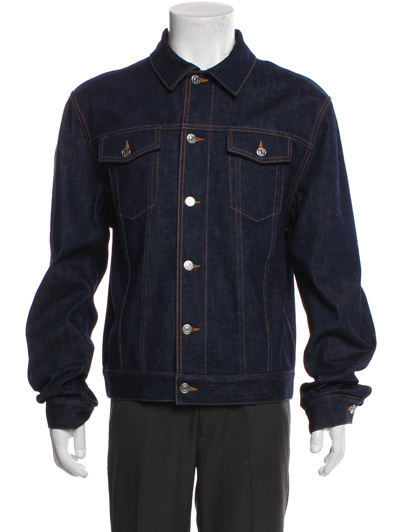 DIOR MEN Oblique Jacquard Trucker Jacket