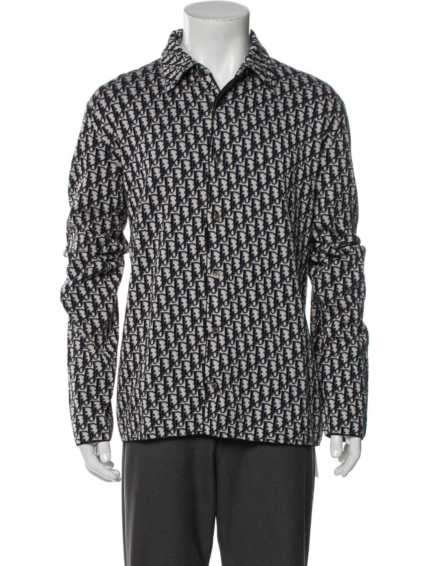 DIOR MEN 2020 Oblique Jacquard Shirt
