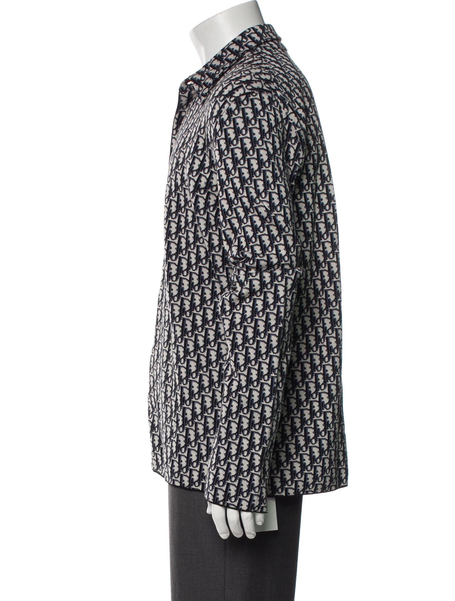 DIOR MEN 2020 Oblique Jacquard Shirt