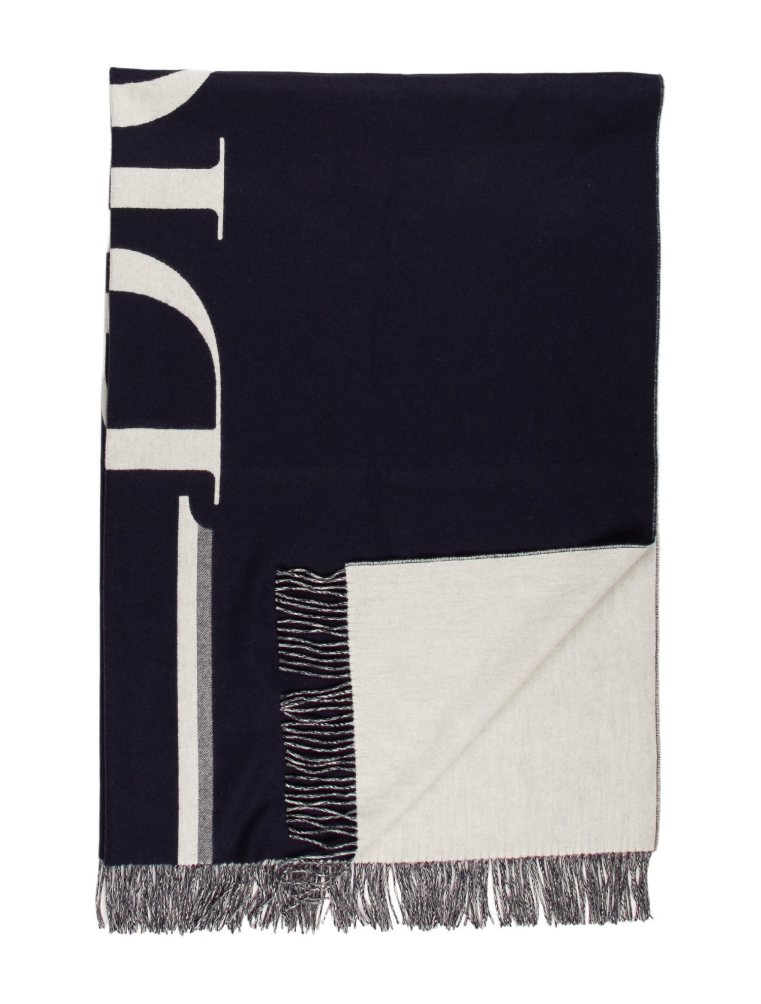 DIOR MEN Wool Throw Blanket