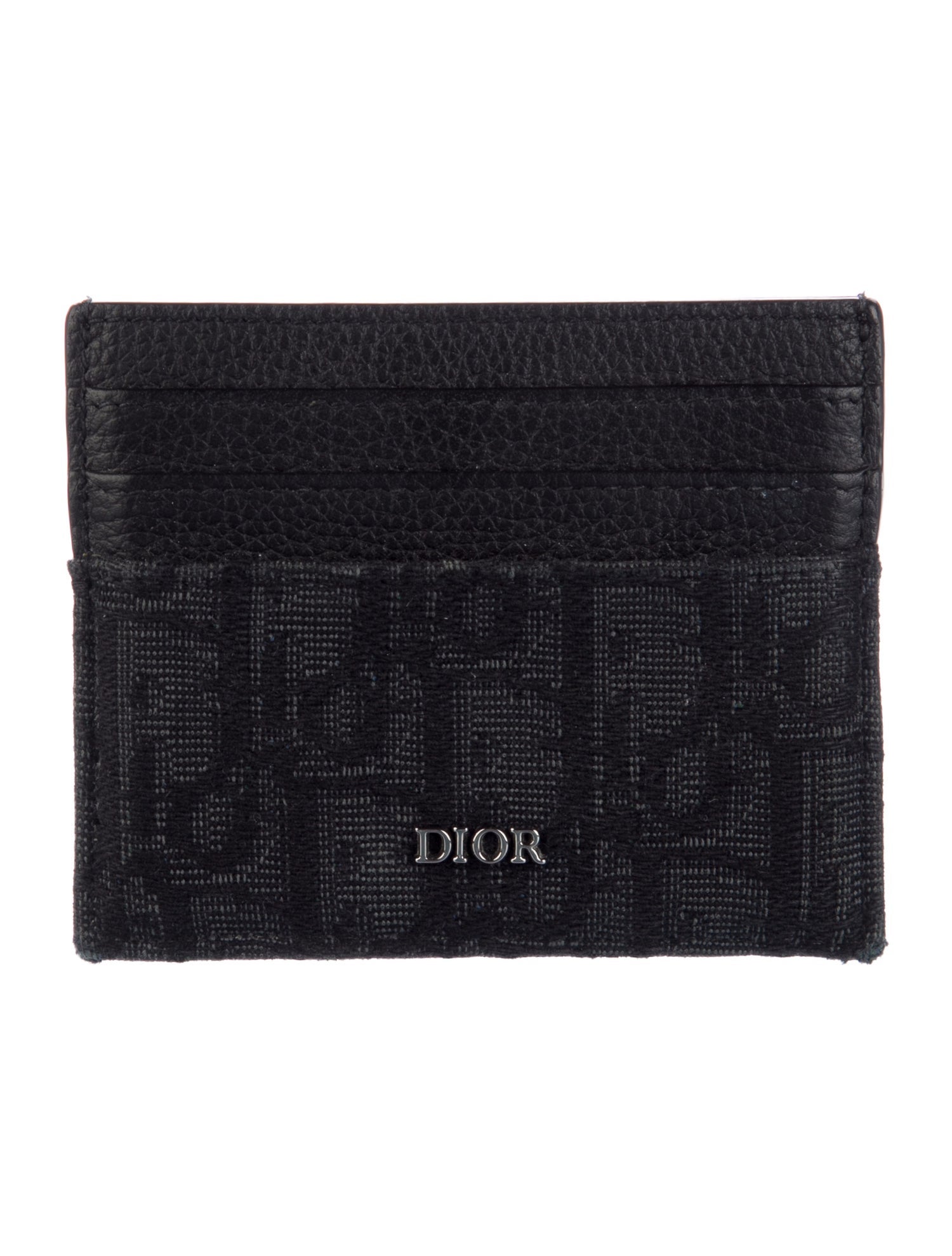 DIOR MEN 2022 Oblique Jacquard Wallet