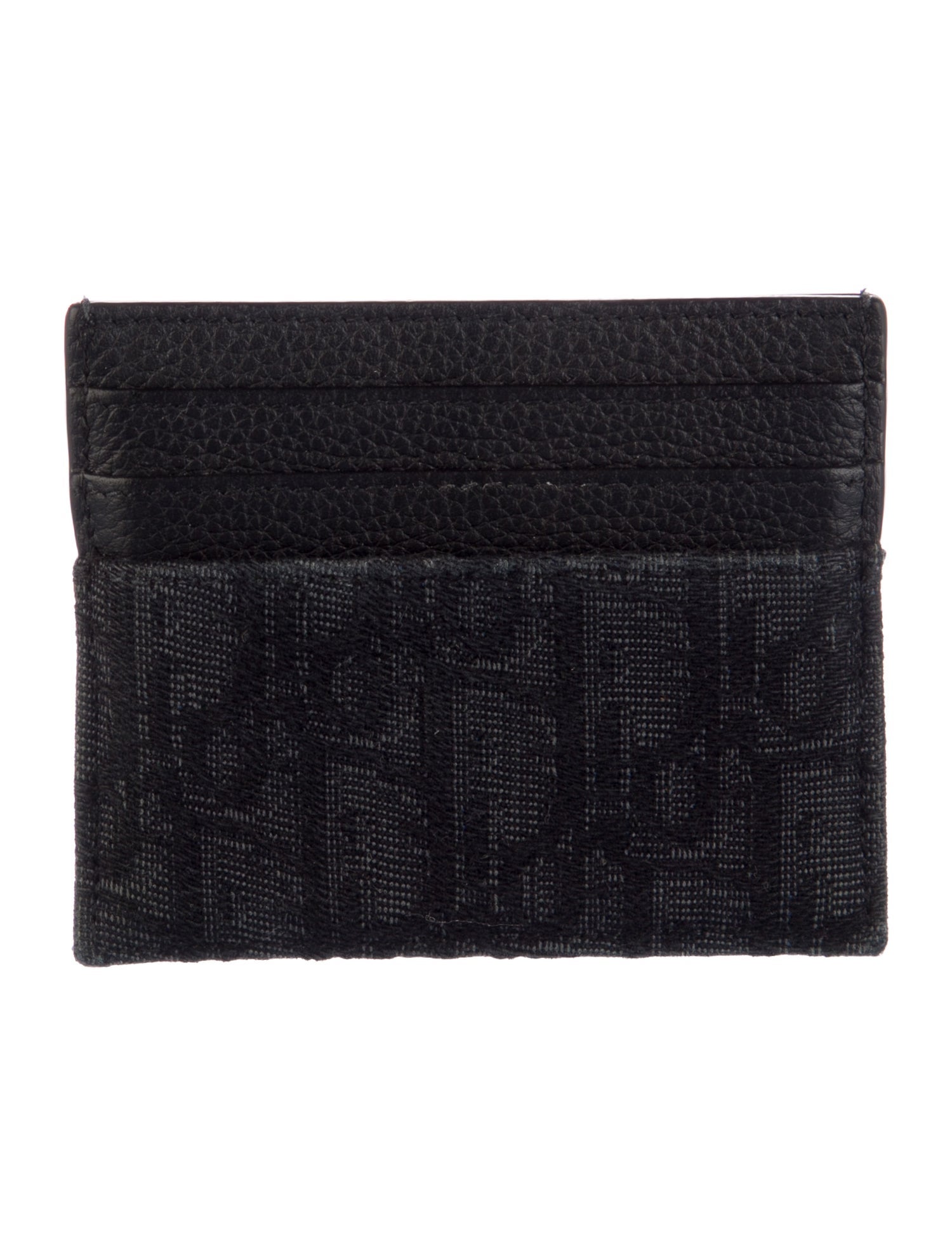 DIOR MEN 2022 Oblique Jacquard Wallet