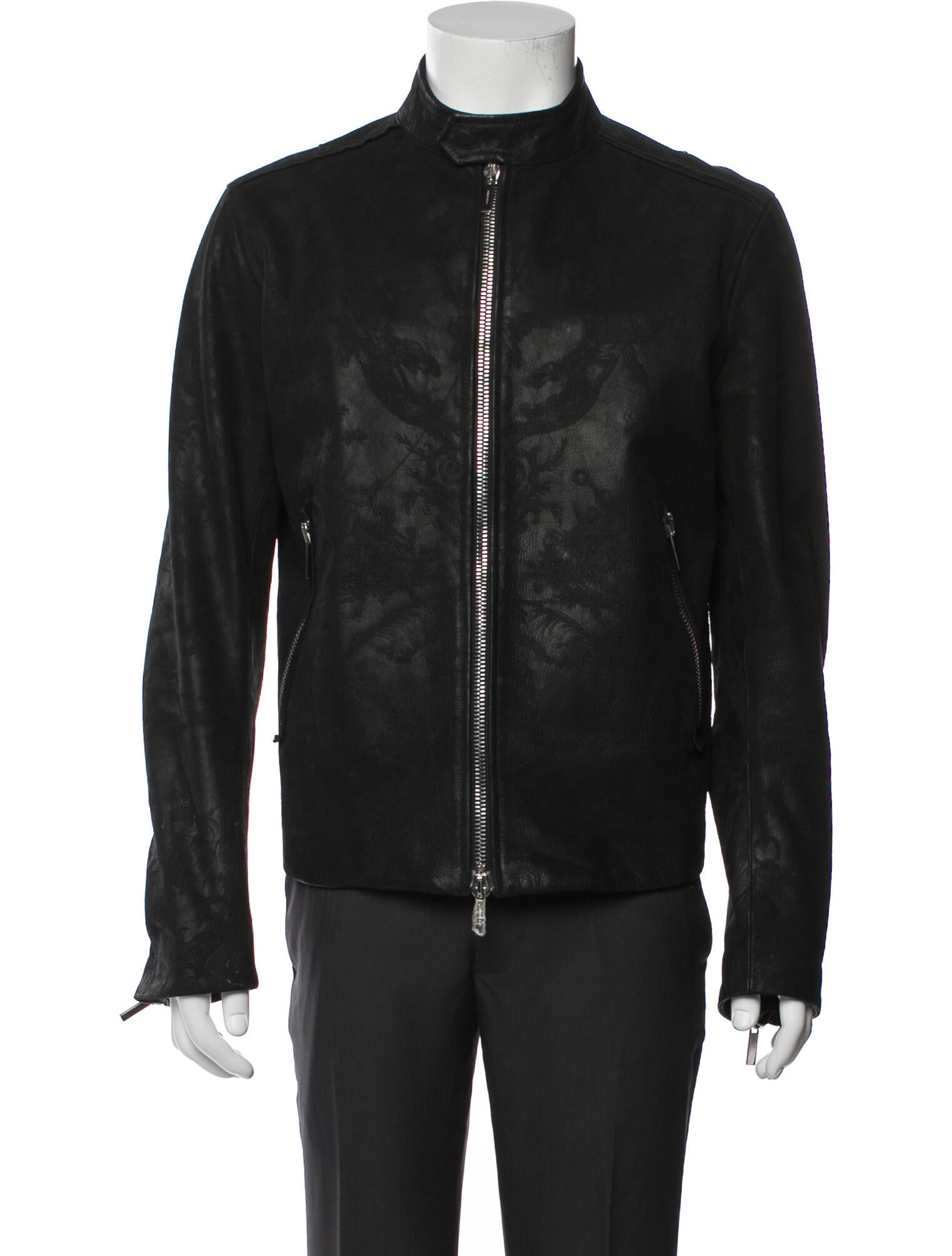 DIOR MEN 2019 Leather Moto Jacket