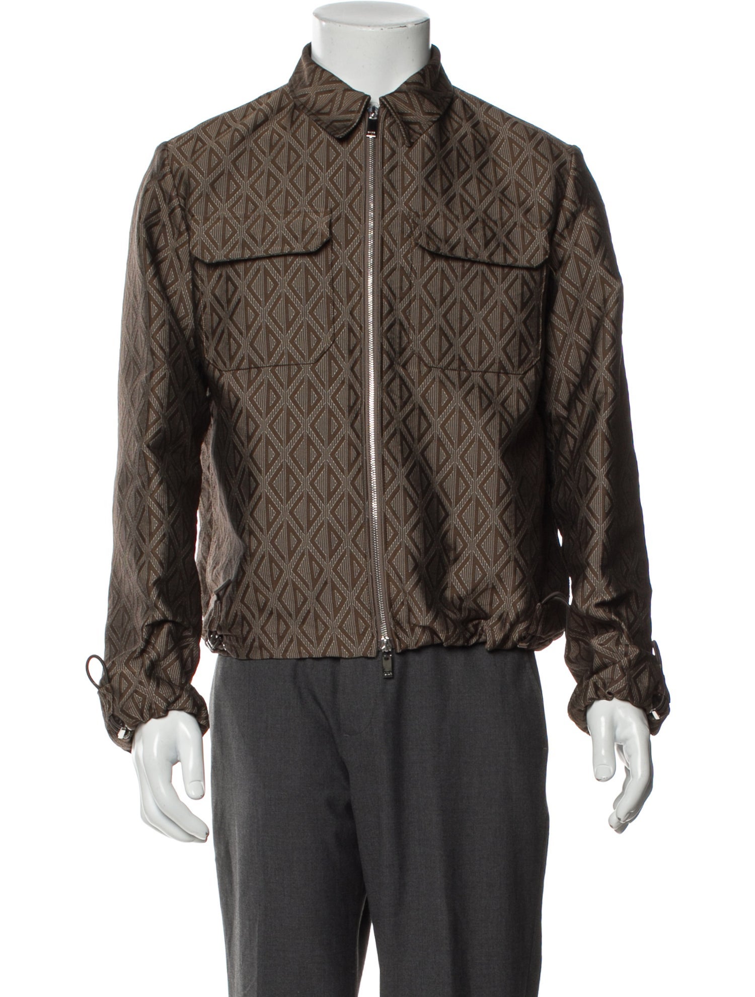 DIOR MEN 2022 Printed Trucker Jacket