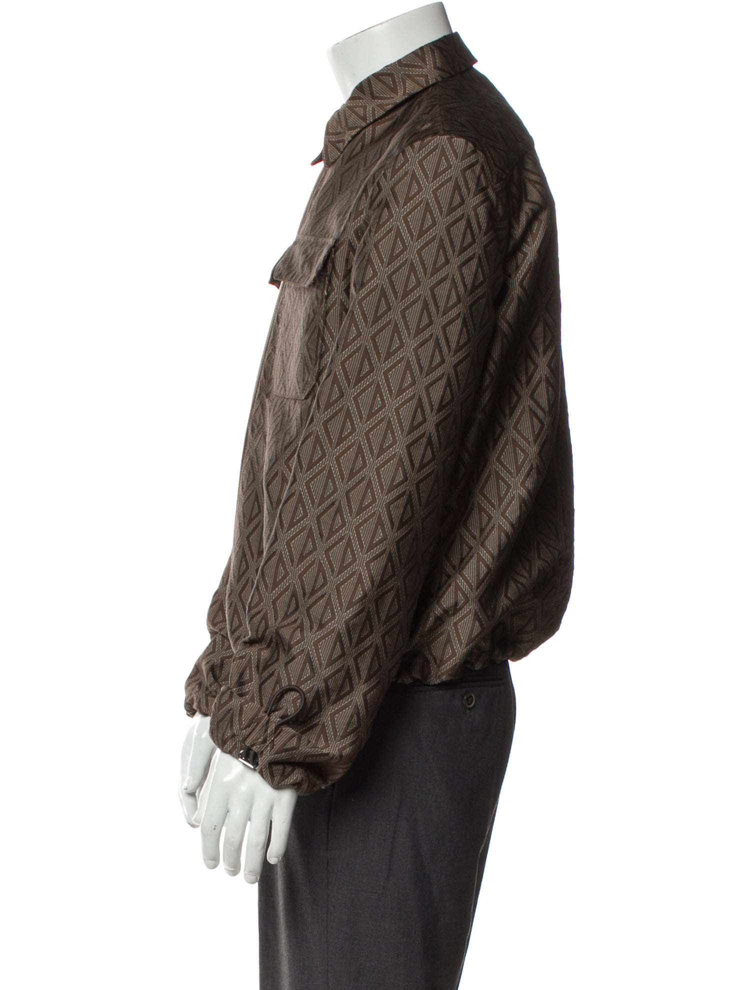 DIOR MEN 2022 Printed Trucker Jacket