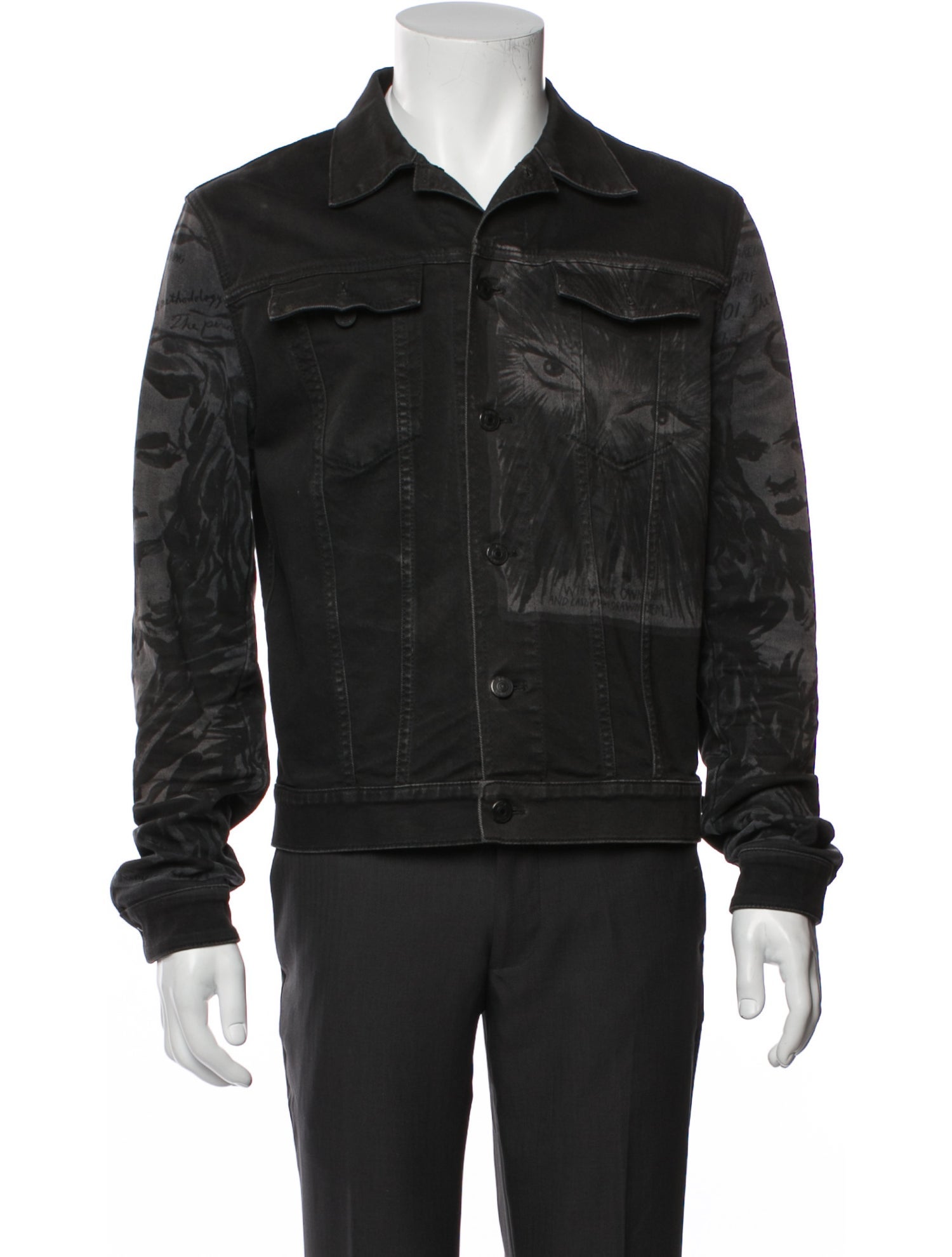 DIOR MEN 2019 x Raymond Pettibon Denim Jacket