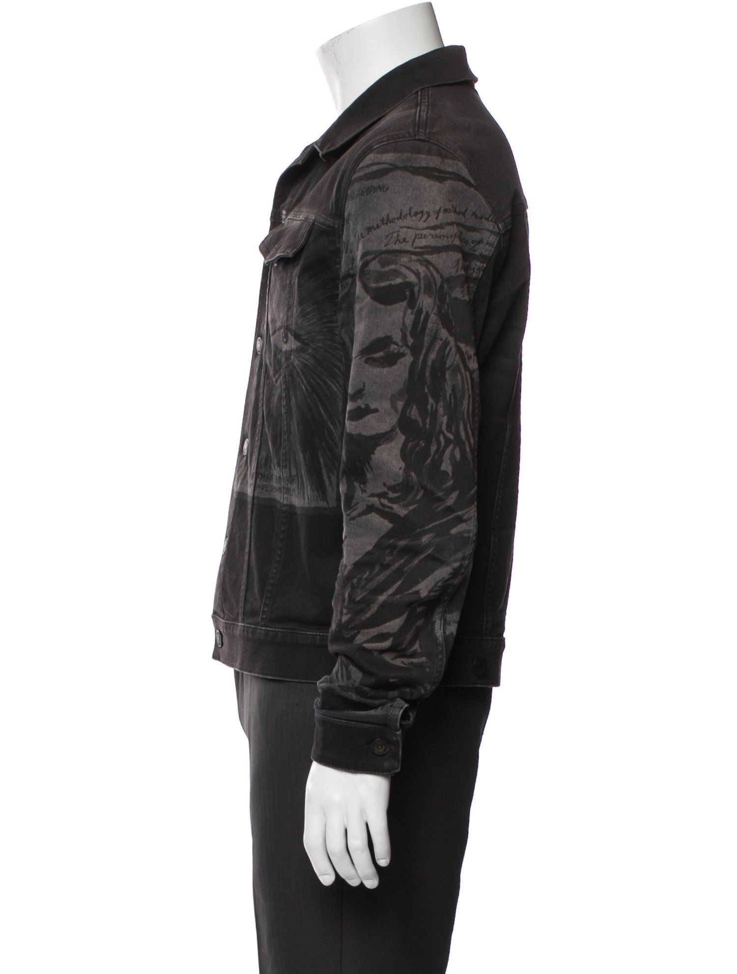 DIOR MEN 2019 x Raymond Pettibon Denim Jacket