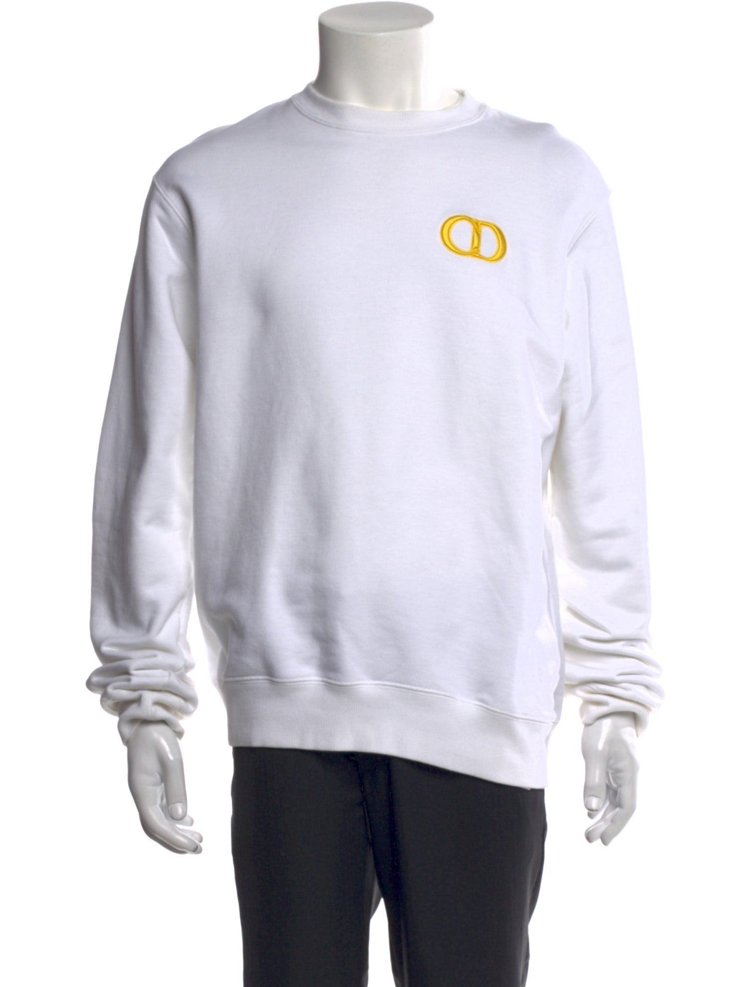 DIOR MEN Graphic Print Crew Neck Pullover