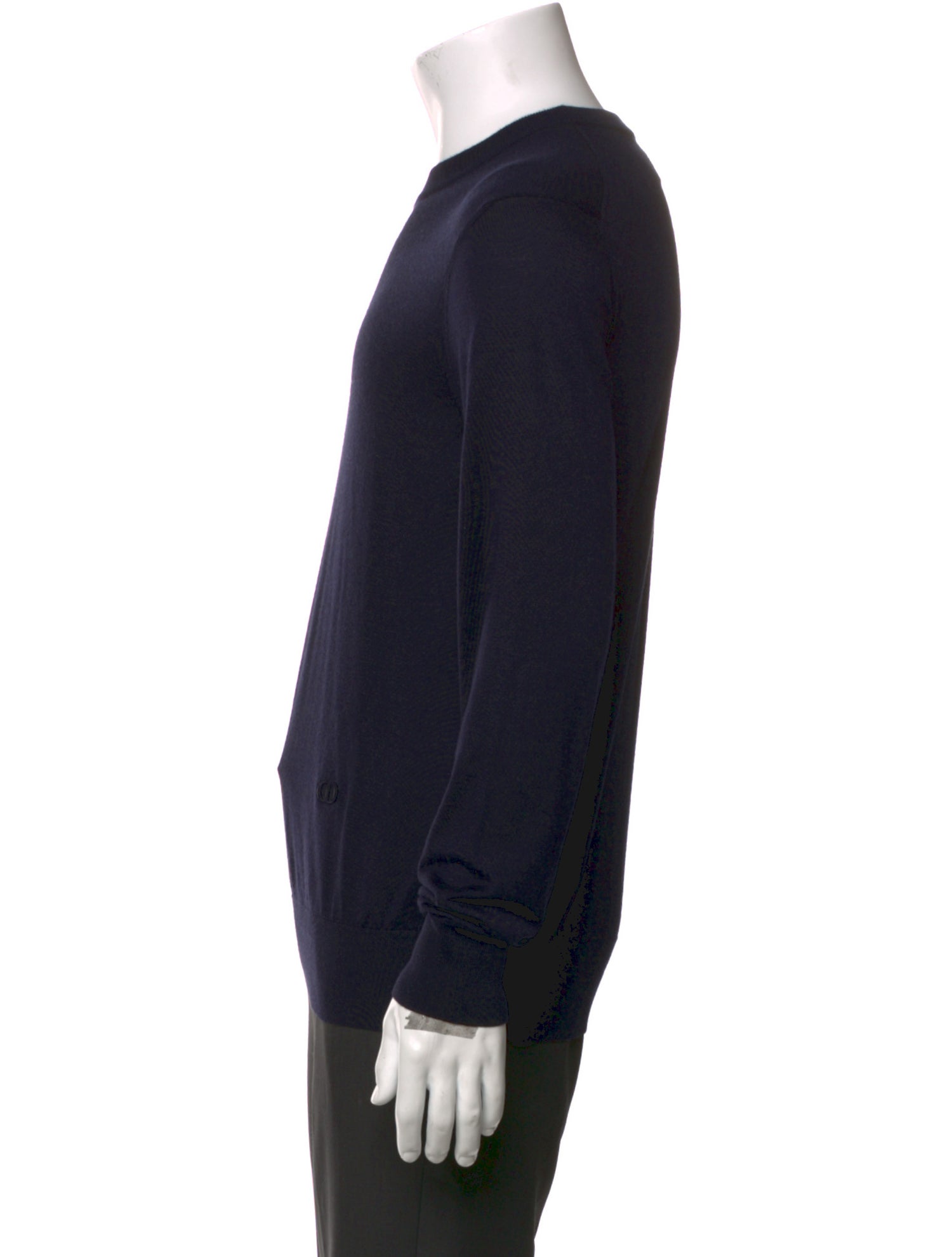 DIOR MEN Bee Accent Cashmere Pullover