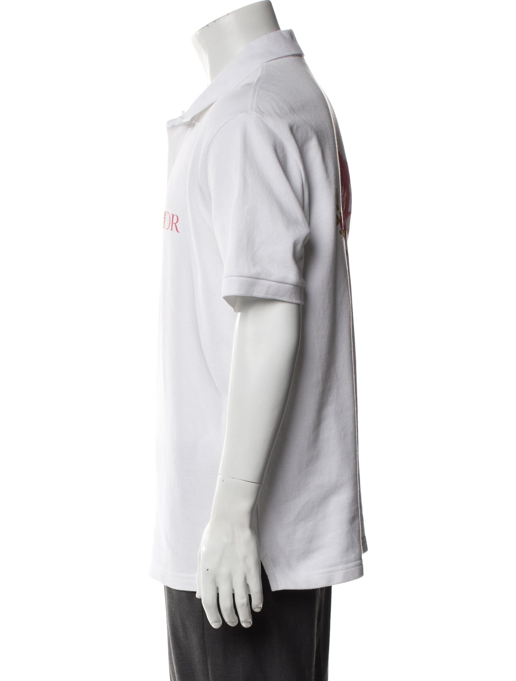 DIOR MEN 2022 Crew Neck Polo Shirt