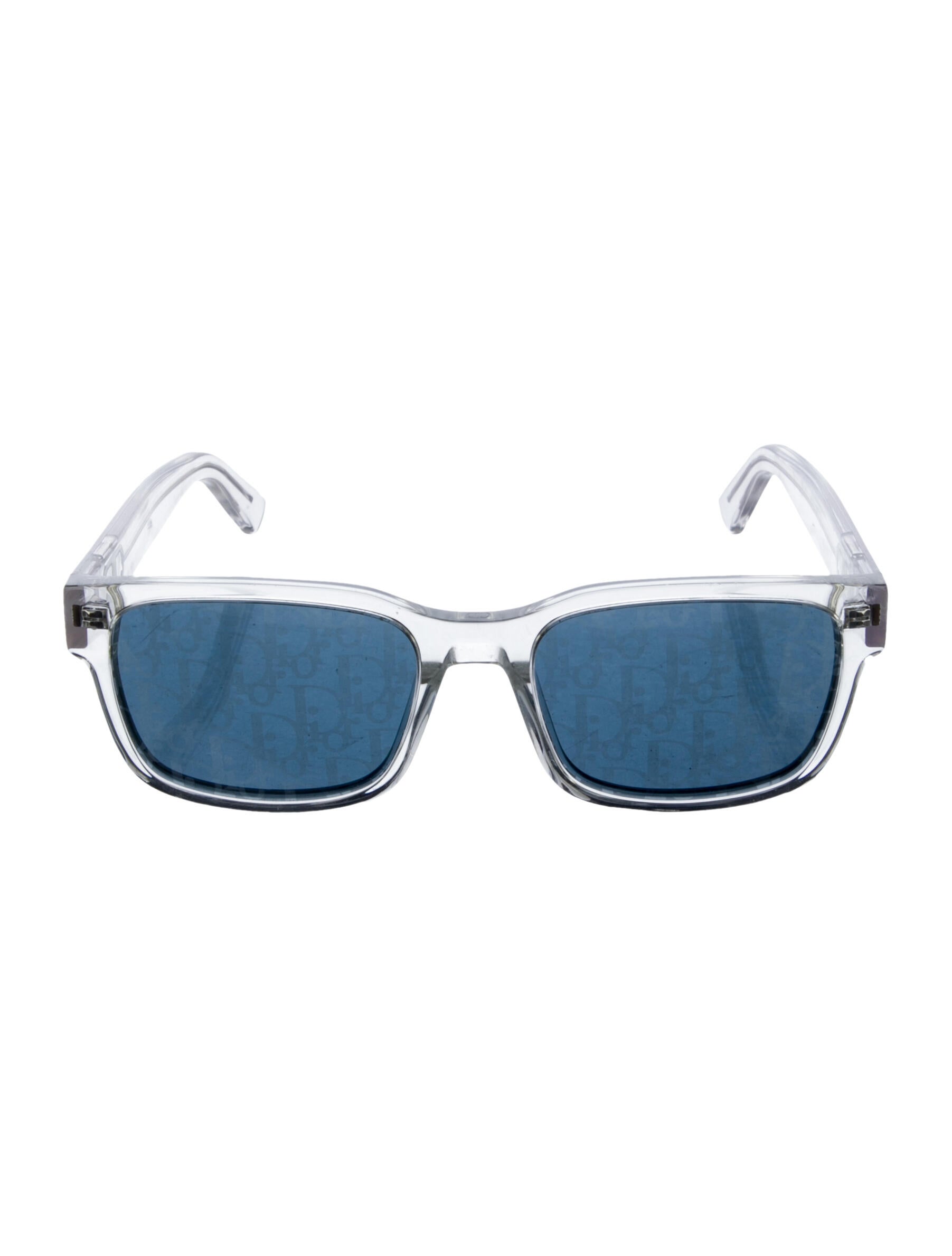 DIOR MEN Link S1U Diorissimo Pattern Sunglasses