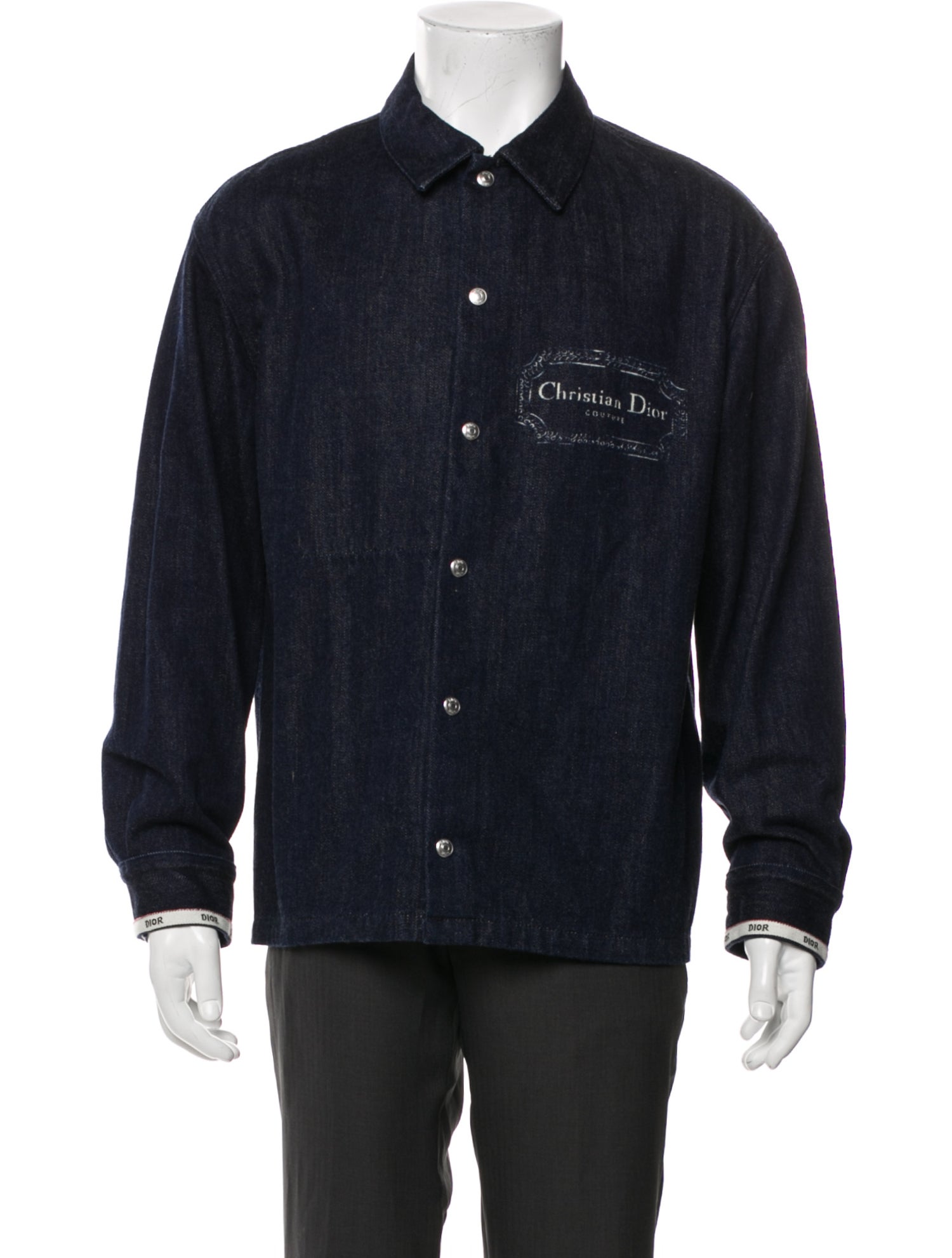 DIOR MEN 2023 x Duncan Grant & Charleston Denim Jacket