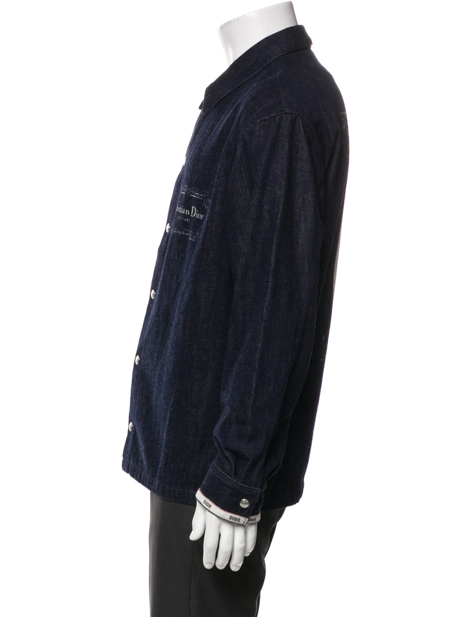 DIOR MEN 2023 x Duncan Grant & Charleston Denim Jacket