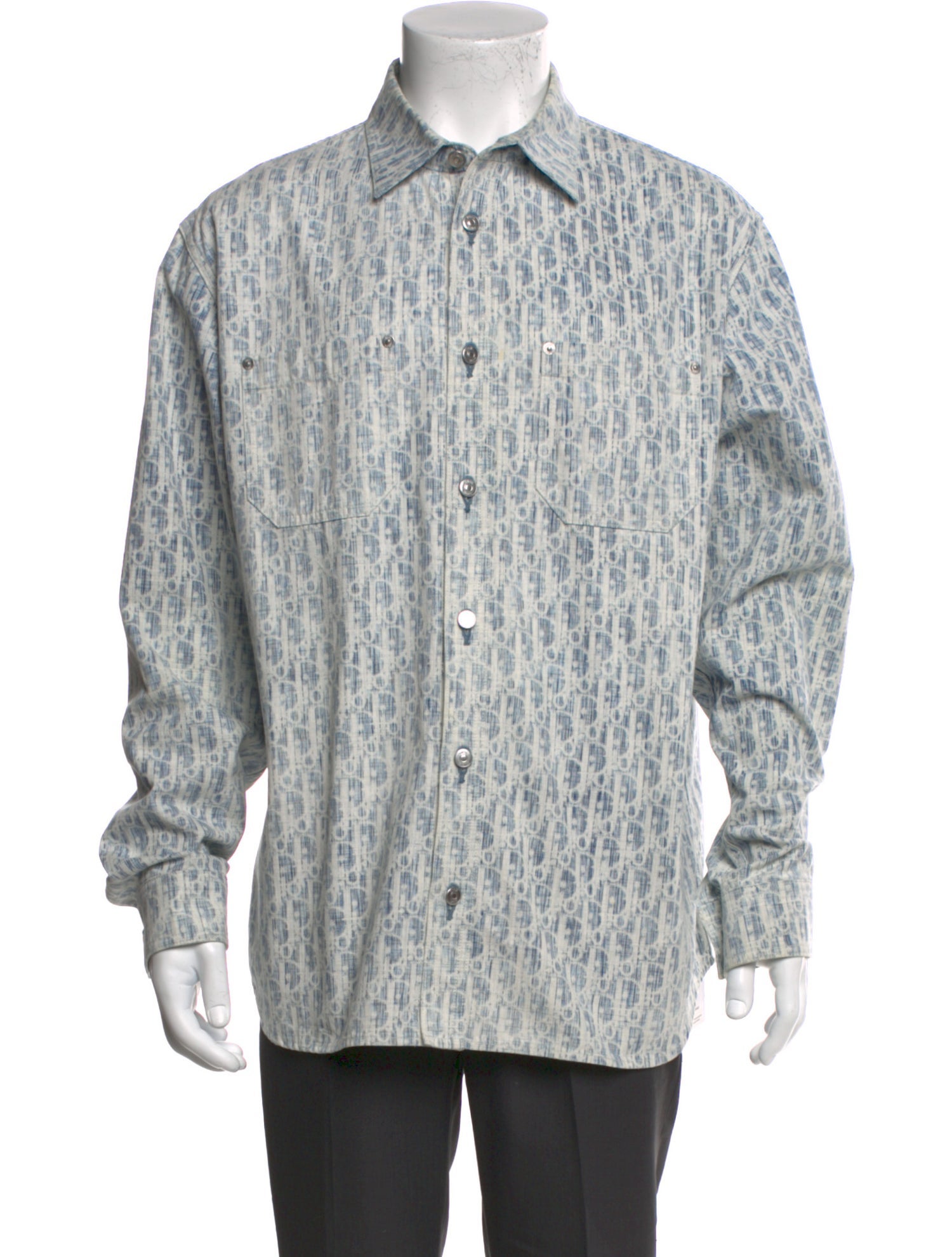 DIOR MEN 2020 Oblique Jacquard Shirt