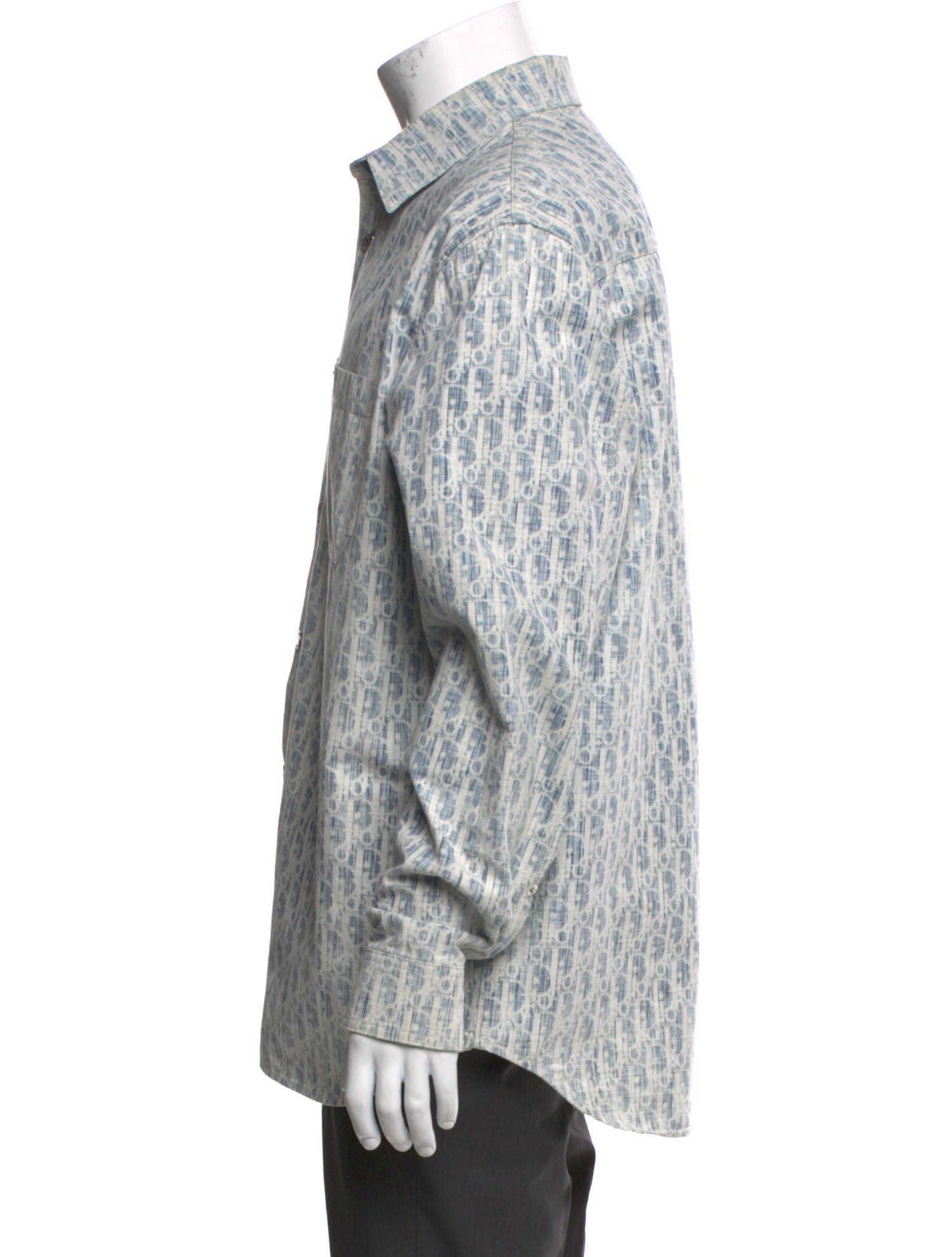 DIOR MEN 2020 Oblique Jacquard Shirt