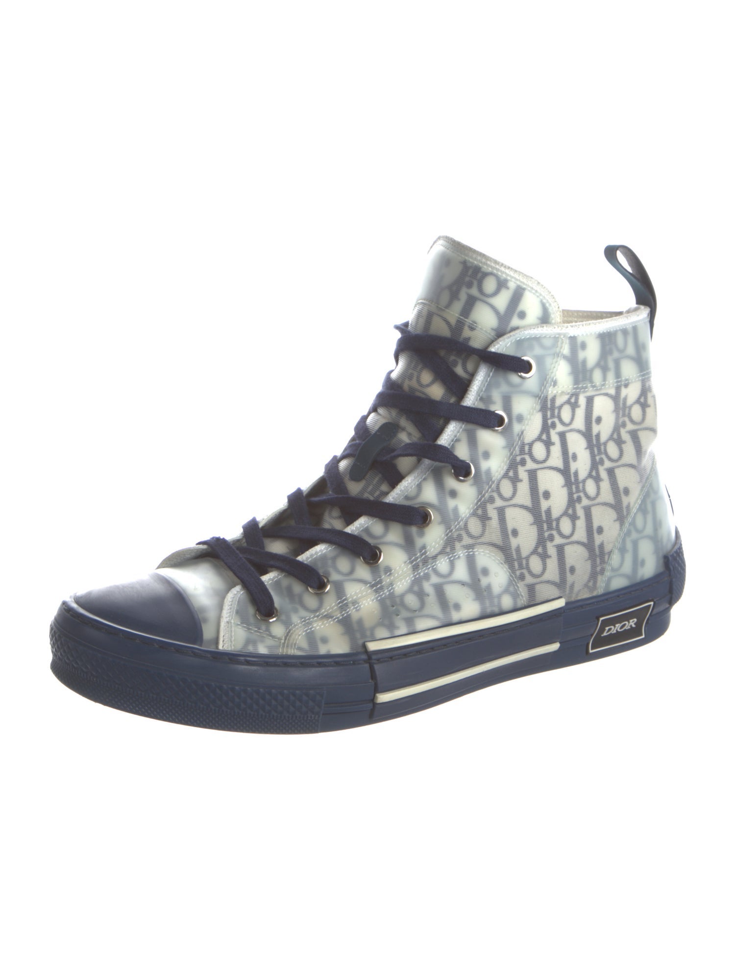 DIOR MEN Oblique Jacquard Nylon Sneakers