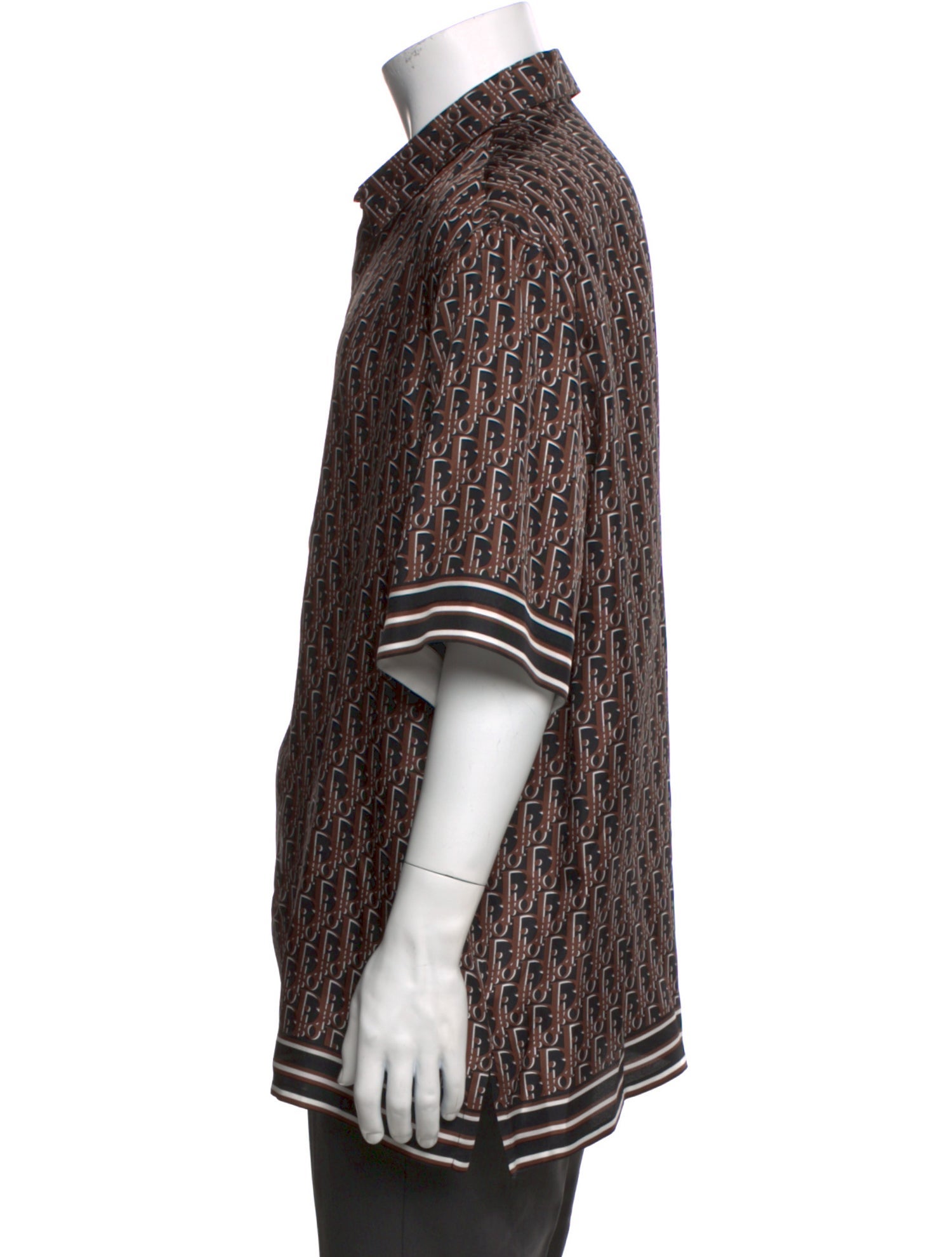 DIOR MEN 2021 Oblique Jacquard Shirt w/ Tags