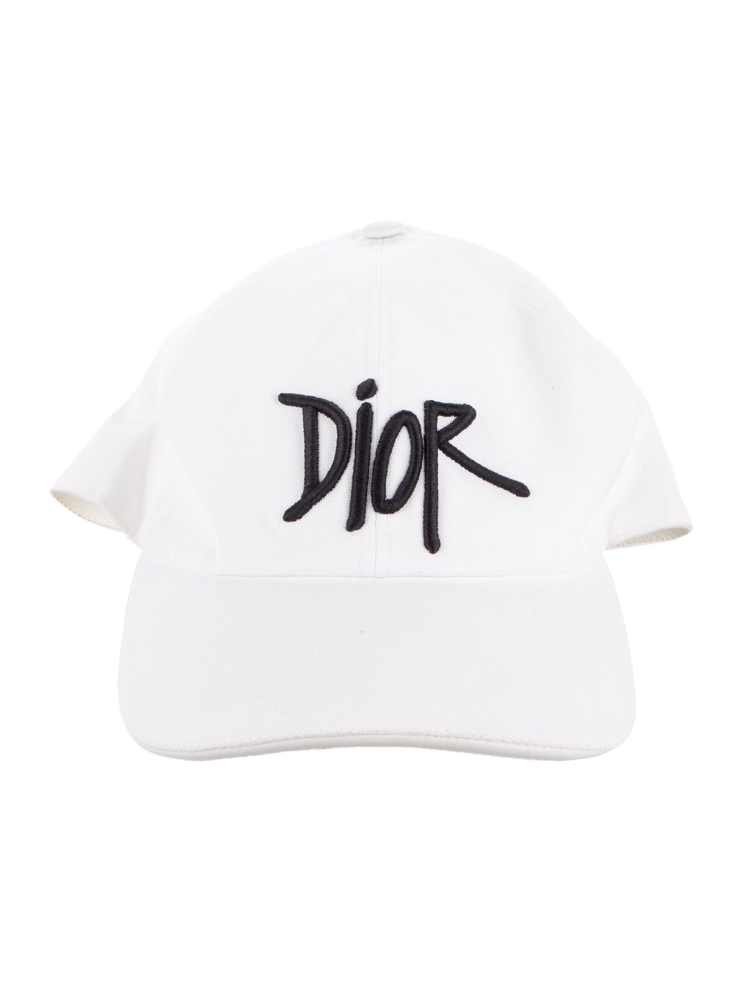 DIOR MEN x Shawn Stussy 2020 Logo Embroidered Bucket Hat w/ Tags