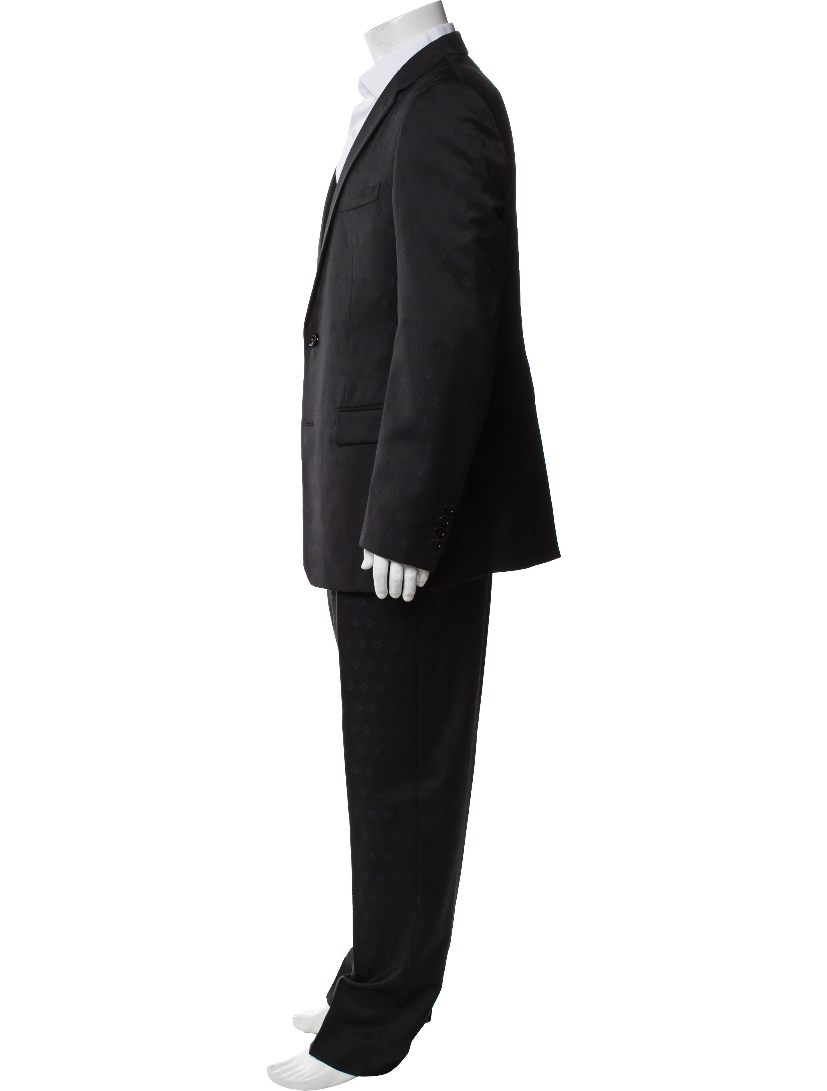 DIOR MEN Virgin Wool Two-Piece Blazer