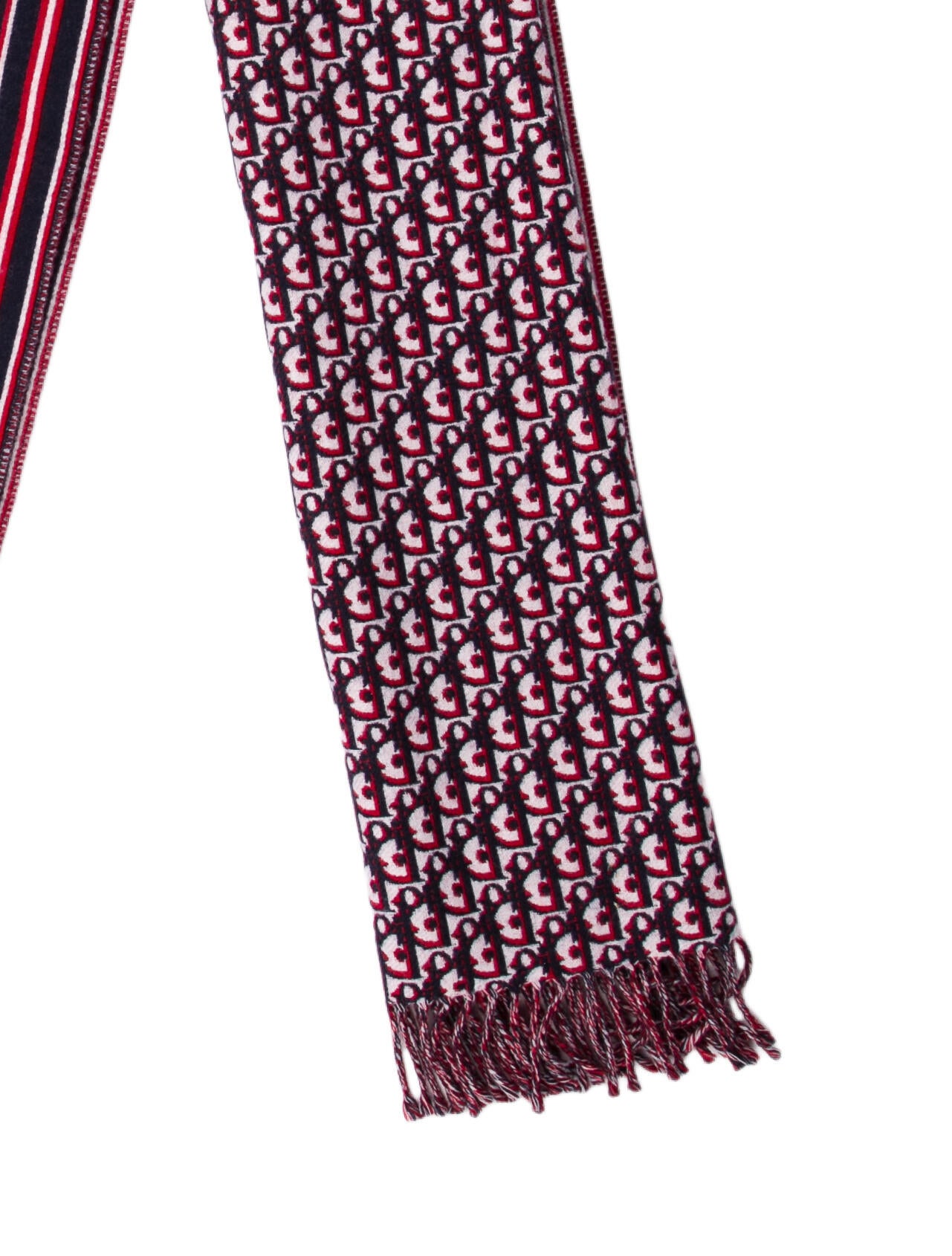 DIOR MEN Wool Printed Scarf