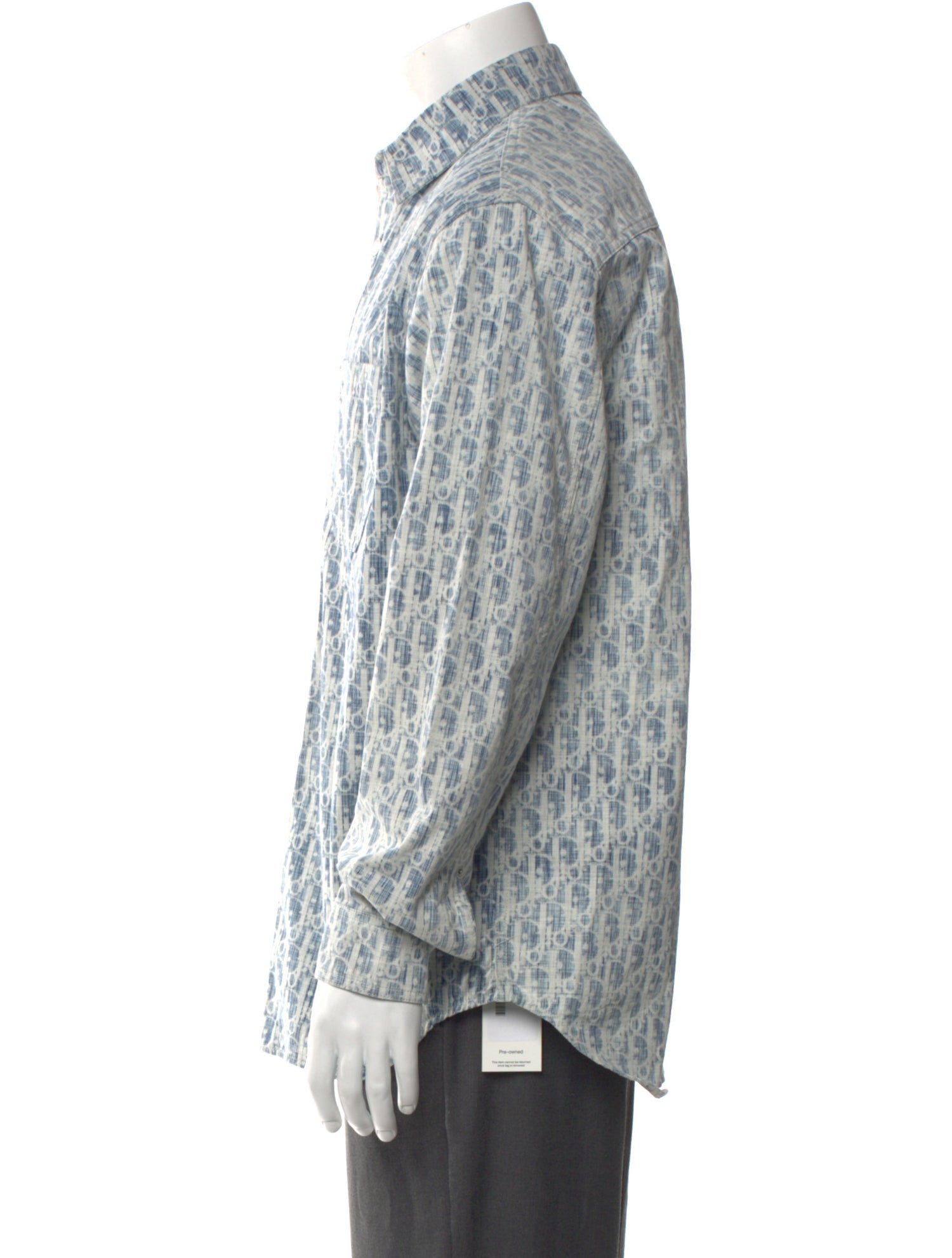 DIOR MEN 2020 Oblique Jacquard Shirt