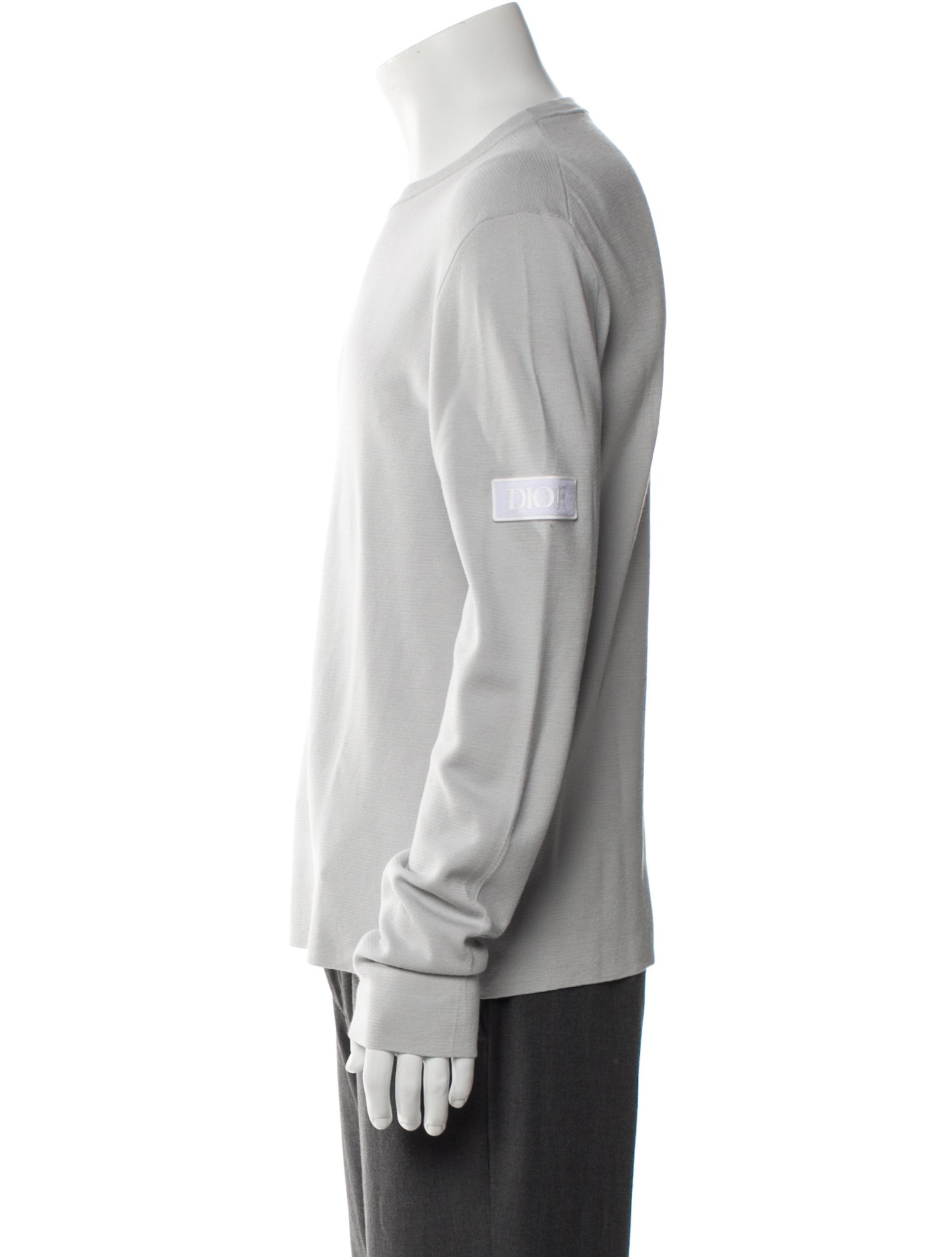 DIOR MEN Virgin Wool Crew Neck Pullover