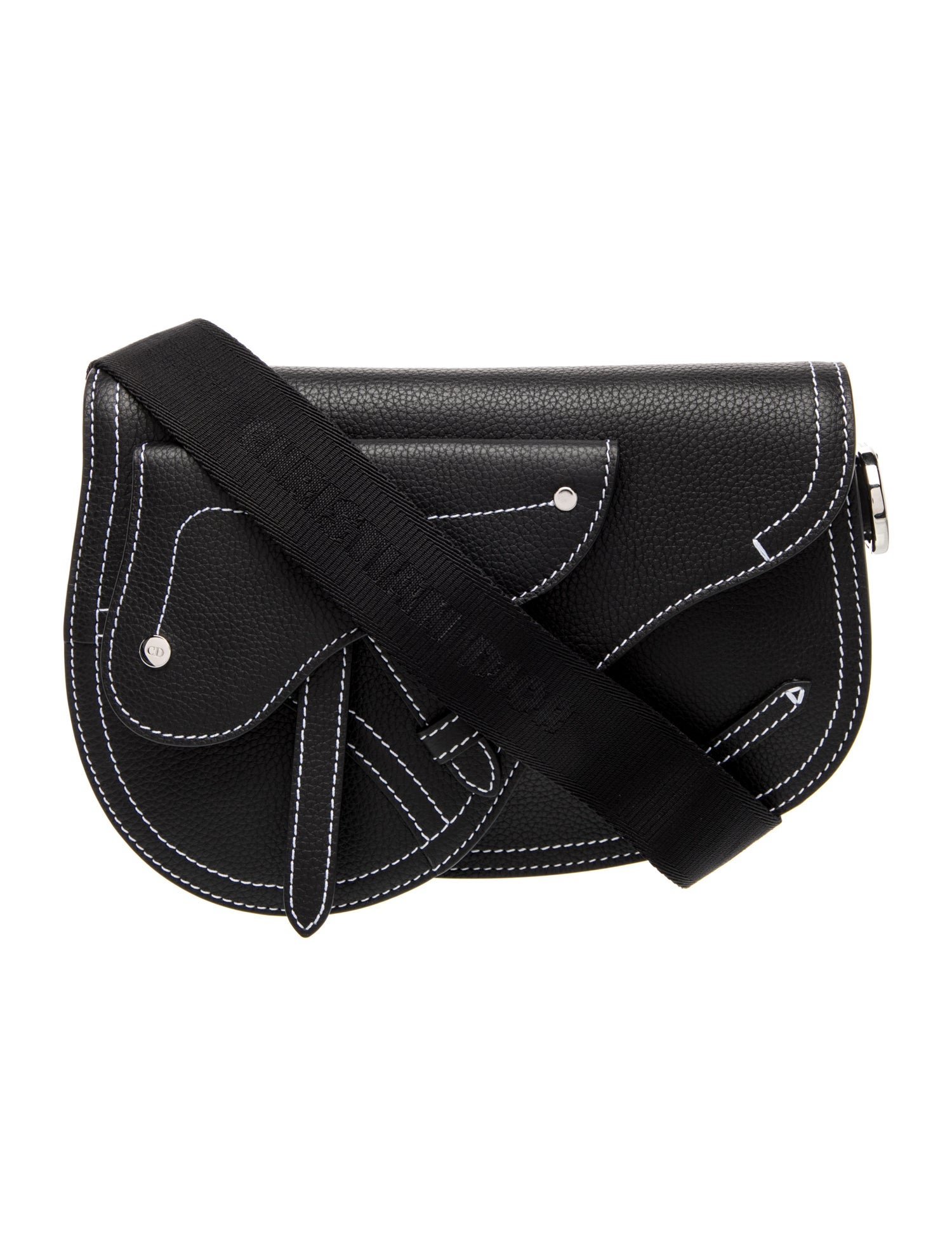 DIOR MEN Leather Crossbody Bag w/ Tags