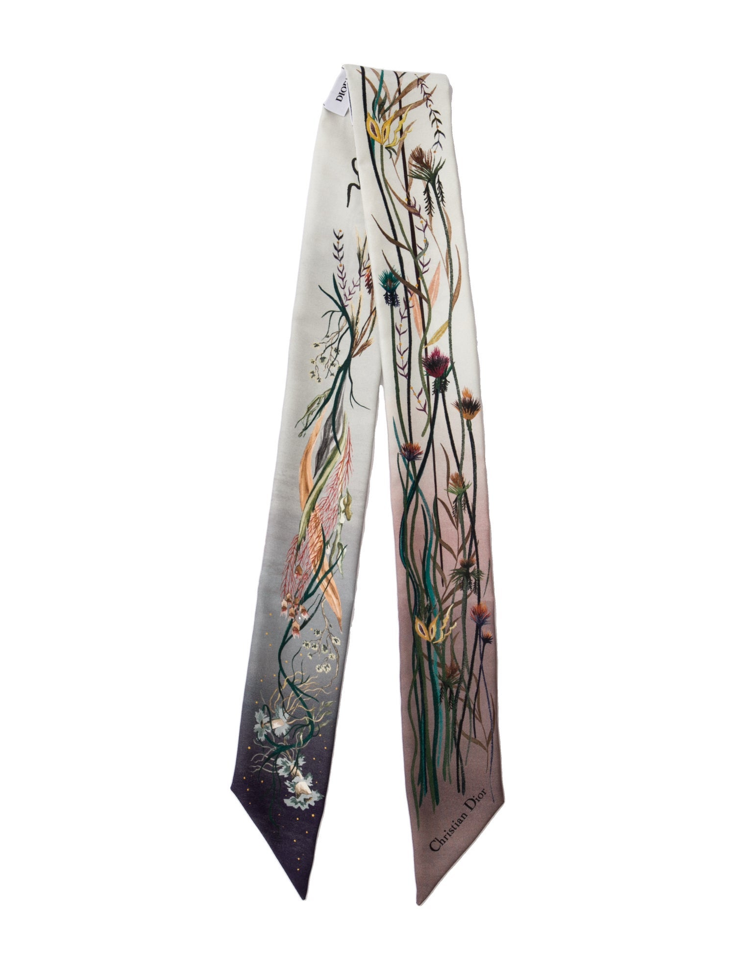 DIOR MEN Wool Printed Scarf