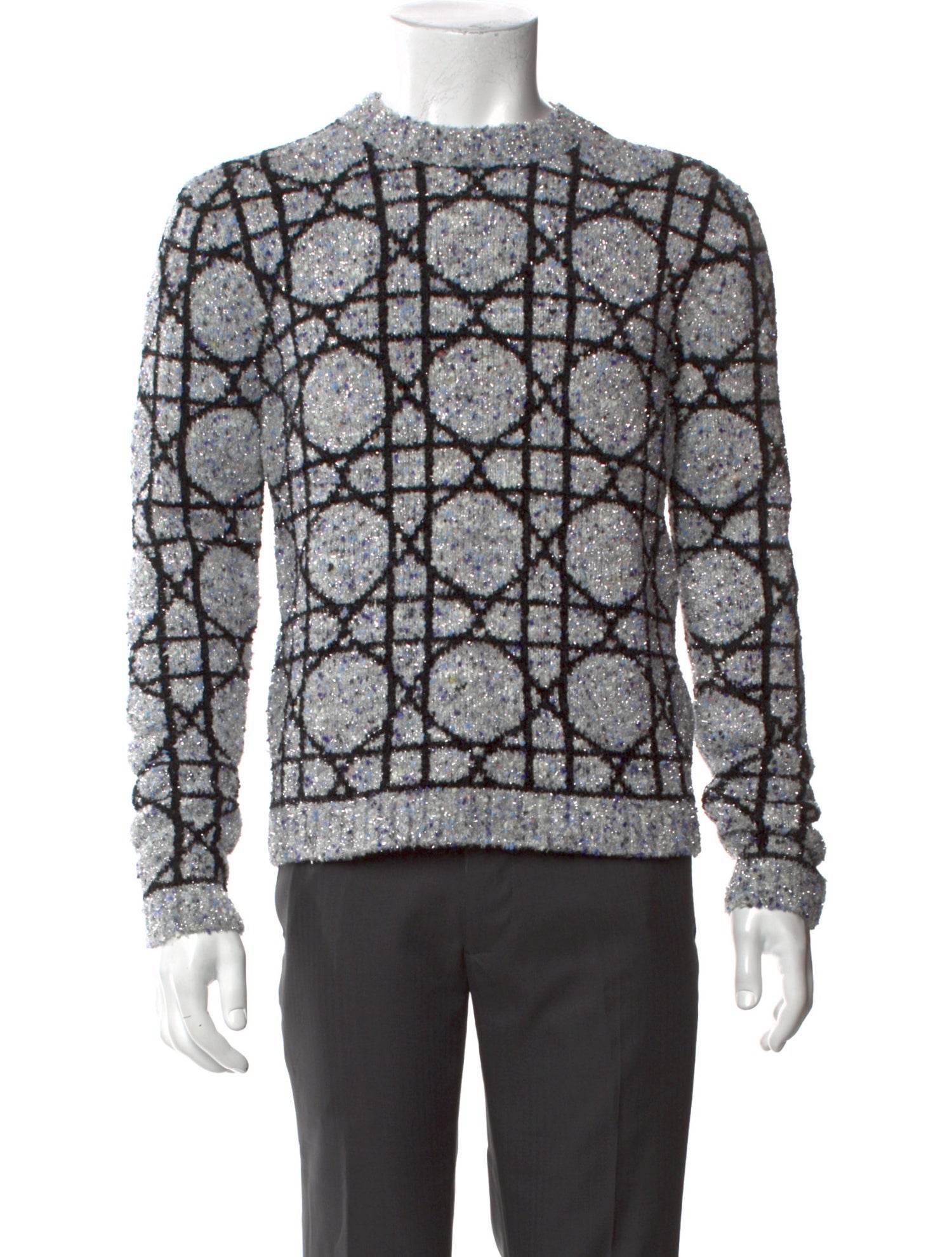 DIOR MEN 2024 Cannage Pattern Pullover w/ Tags