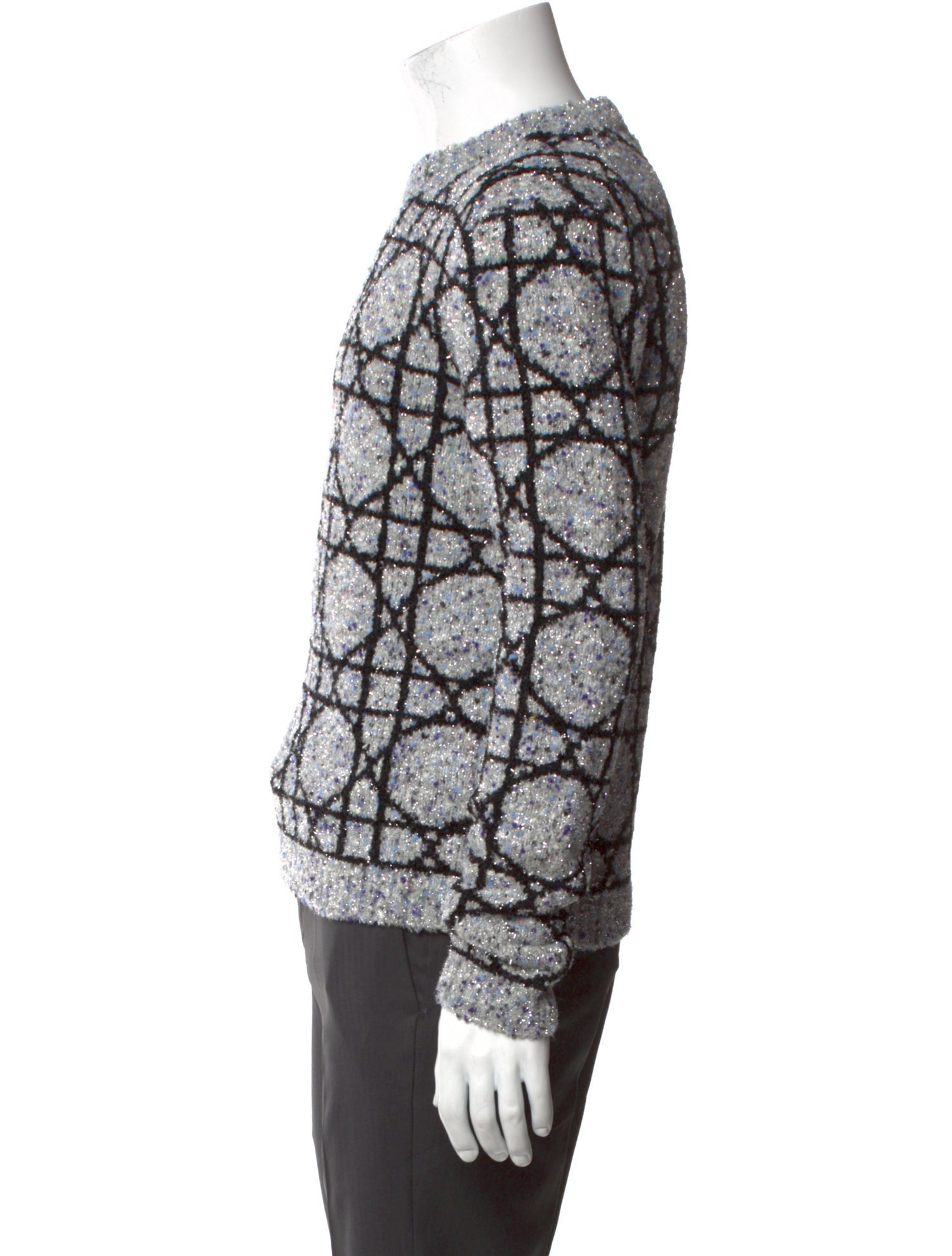 DIOR MEN 2024 Cannage Pattern Pullover w/ Tags