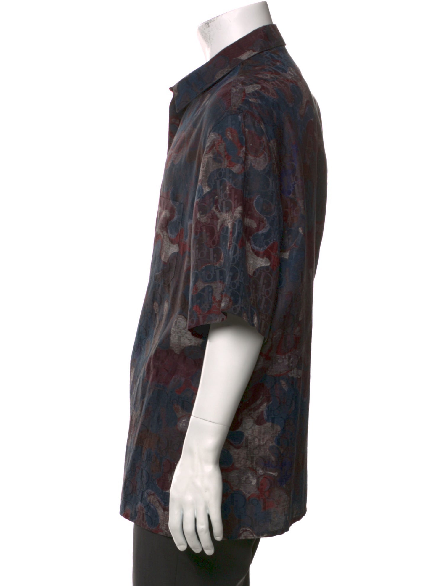 DIOR x Peter Doig 2020 Oblique Jacquard Shirt