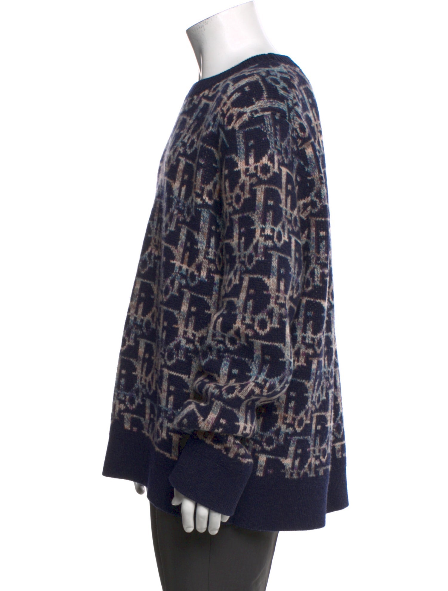 DIOR MEN 2021 Oblique Jacquard Pullover