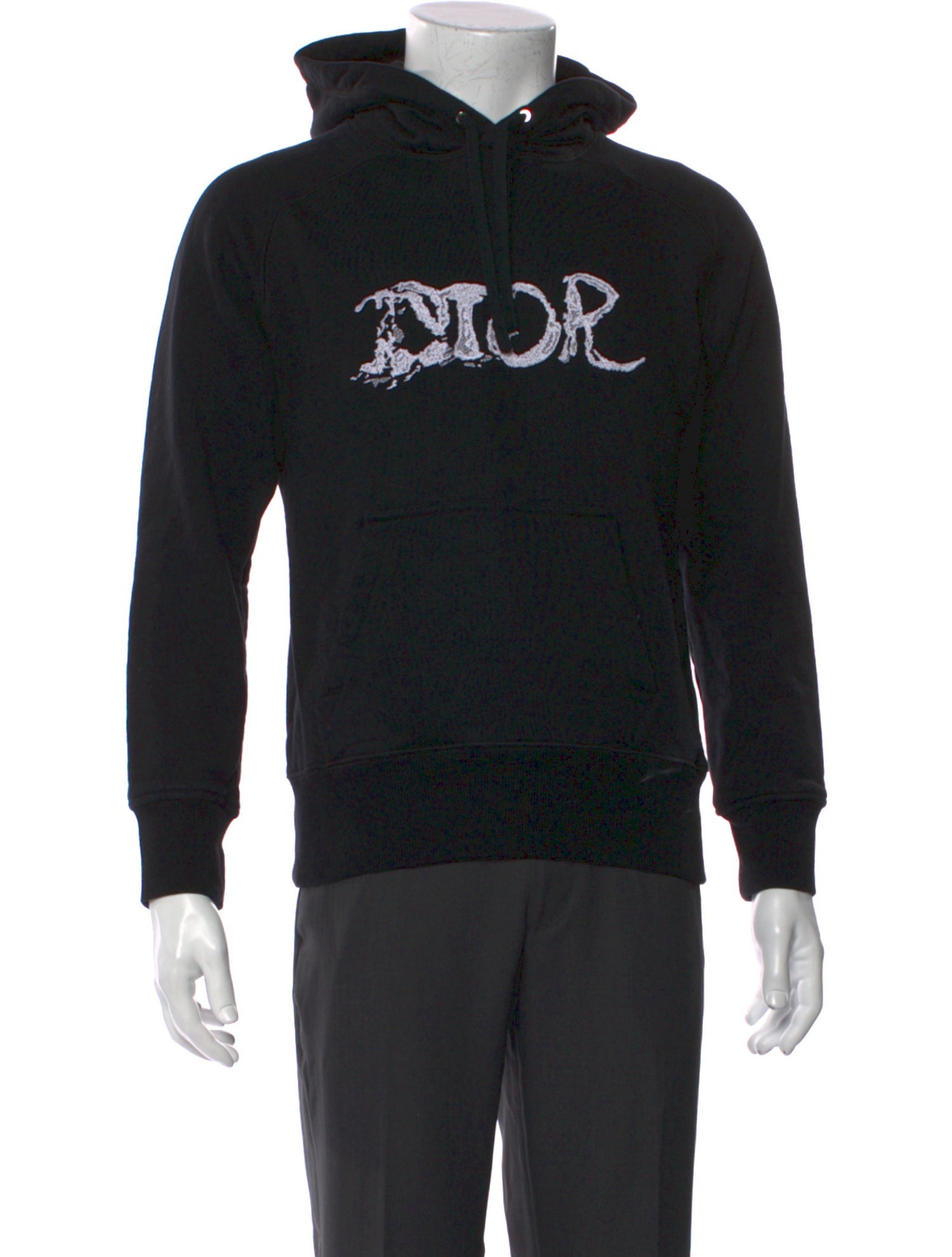 DIOR x Peter Doig Graphic Print Crew Neck Hoodie