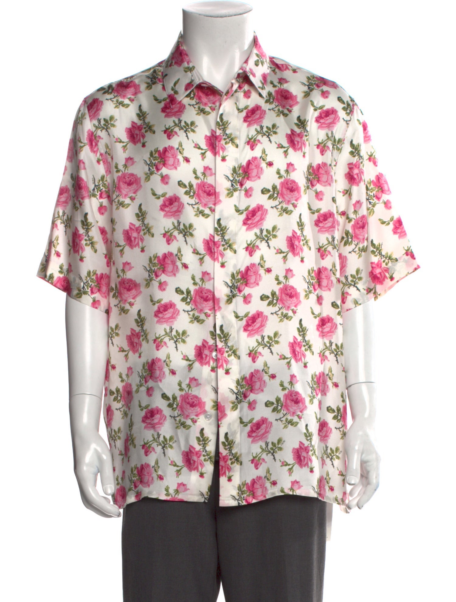 DIOR MEN 2021 Silk Shirt w/ Tags