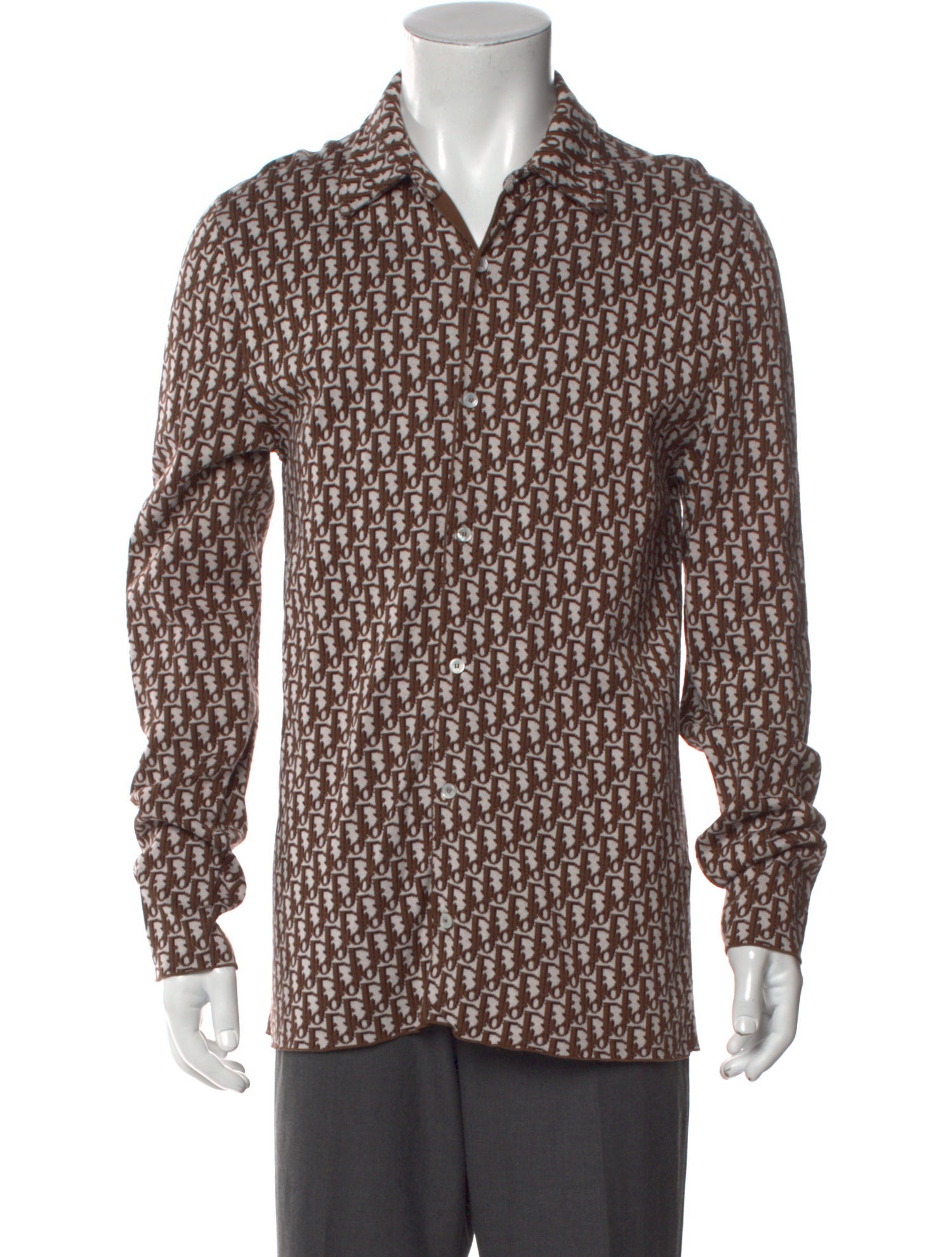 DIOR MEN 2020 Oblique Jacquard Shirt