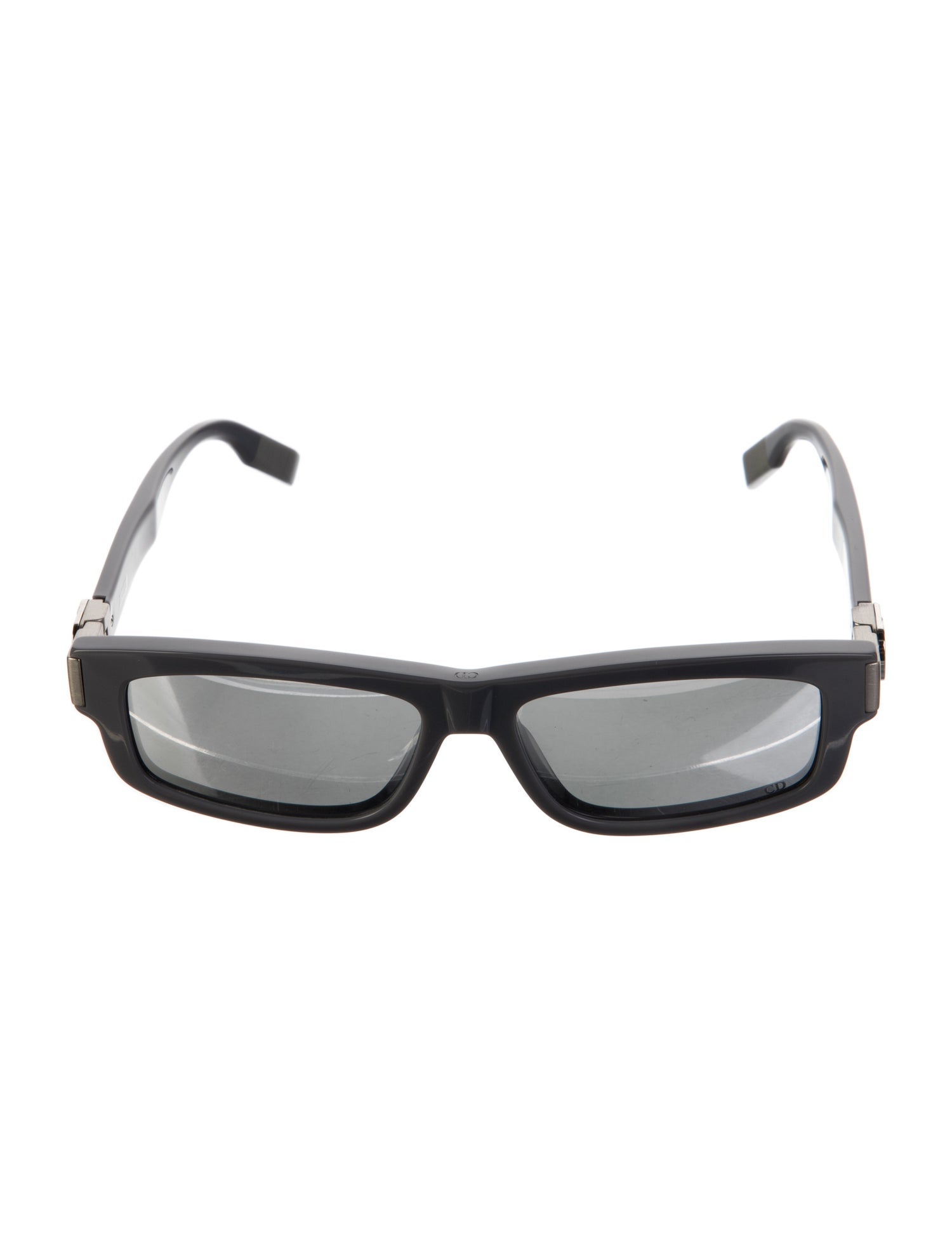 DIOR MEN Square Mirrored Sunglasses