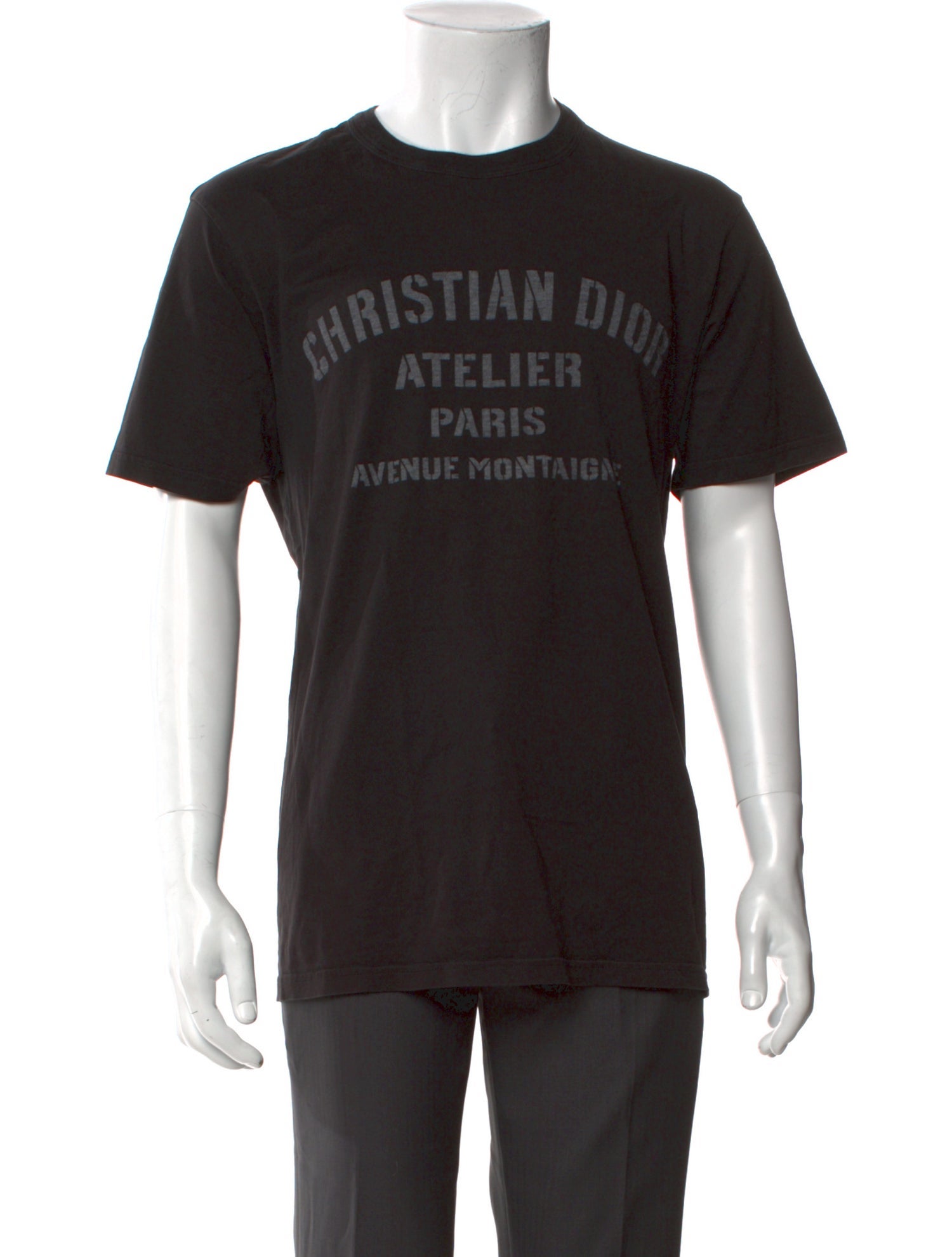 DIOR MEN Signature Logo Graphic Print T-Shirt