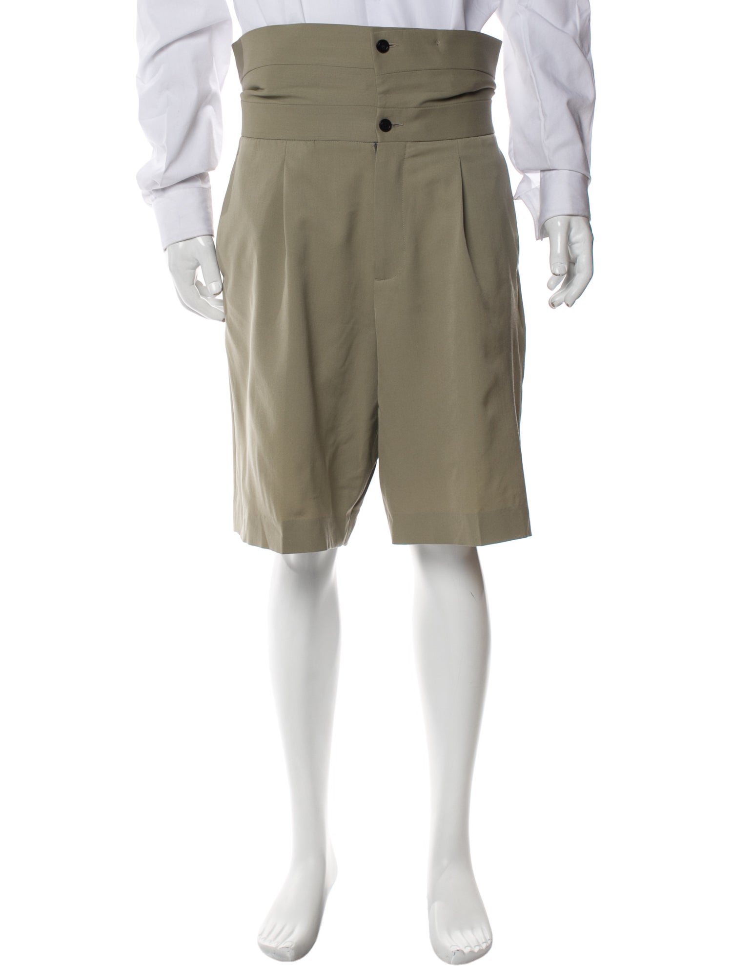 DIOR MEN 2023 Flat Front Shorts