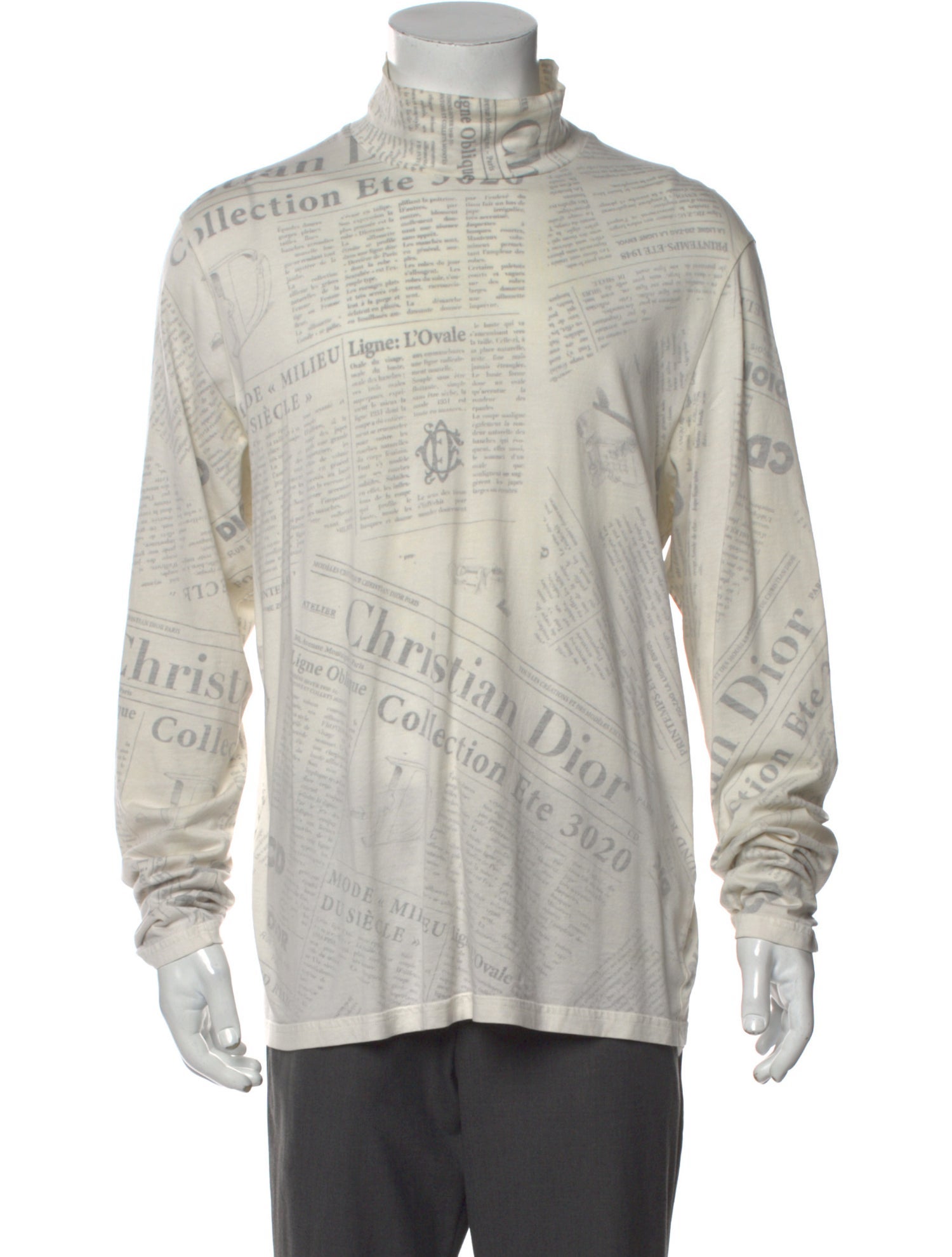 DIOR x Daniel Arsham 2020 Graphic Print Pullover
