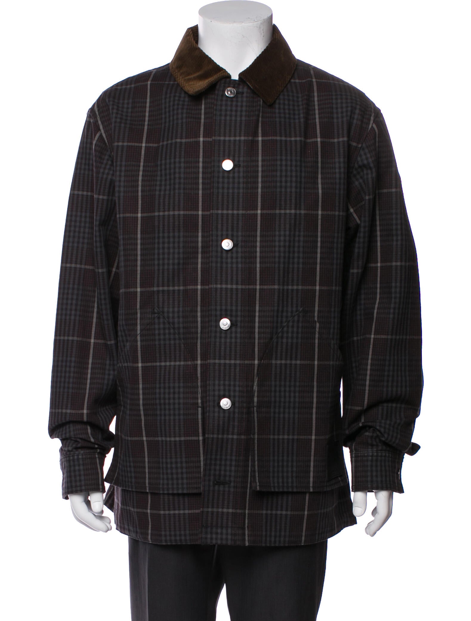DIOR MEN 2023 Plaid Print Jacket