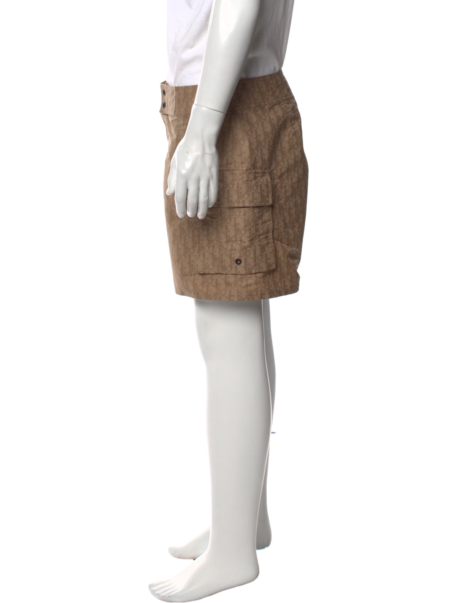 DIOR MEN 2022 Oblique Jacquard Swim Trunks