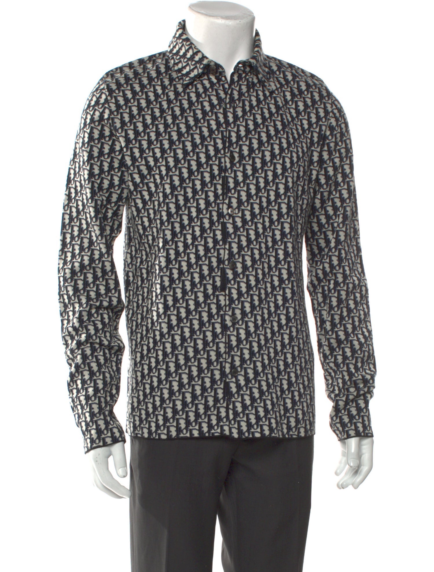 DIOR MEN 2020 Oblique Jacquard Shirt