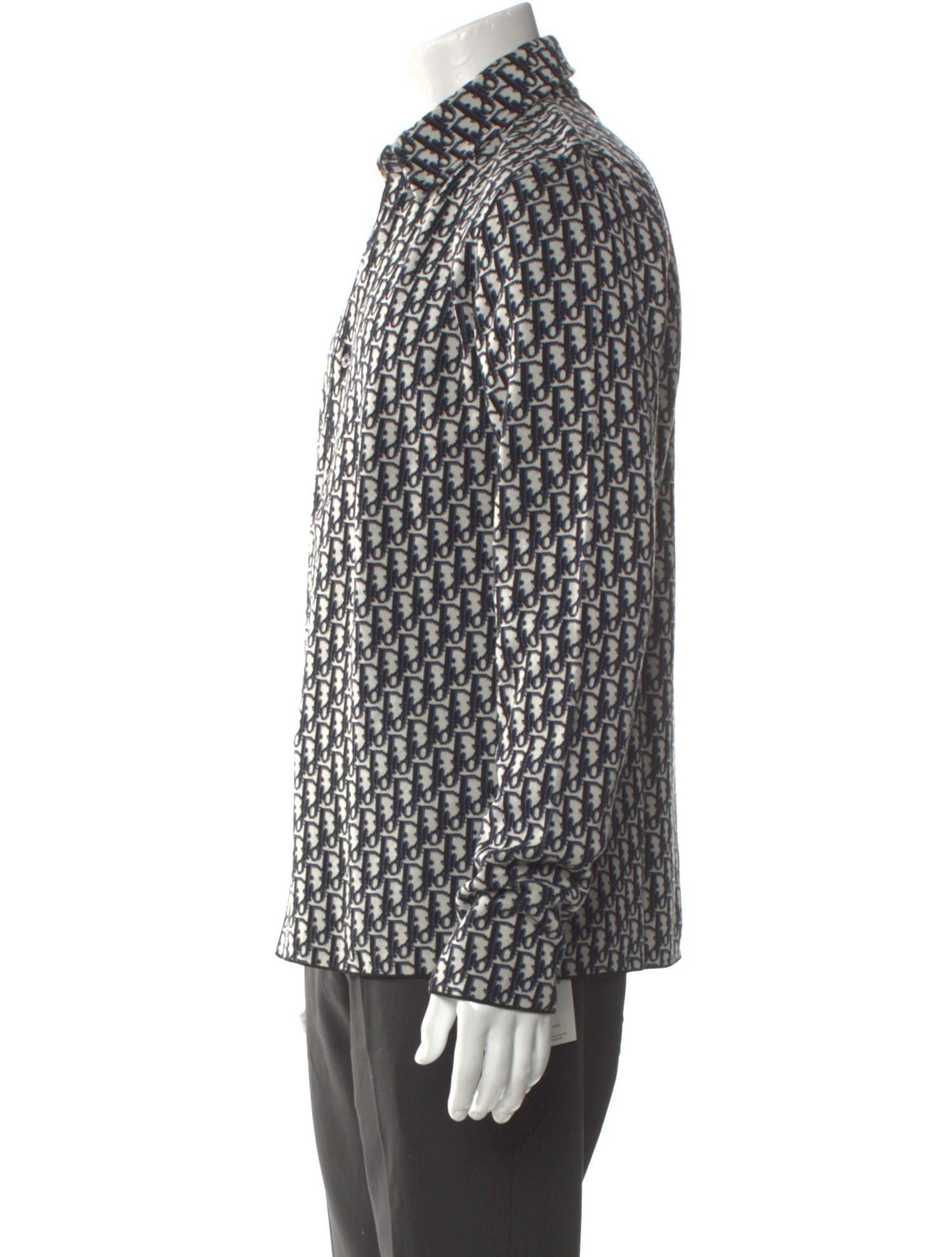 DIOR MEN 2020 Oblique Jacquard Shirt