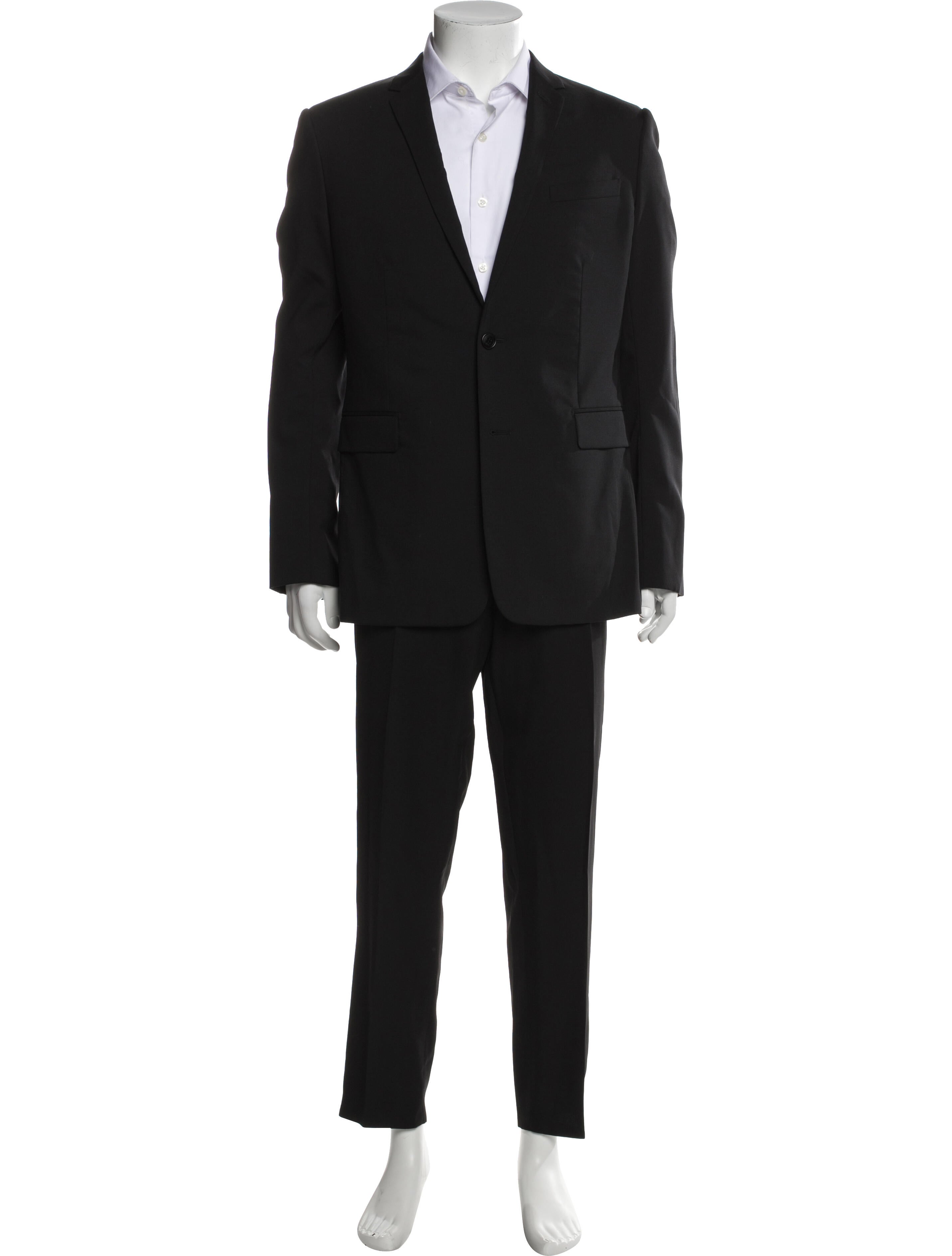 DIOR MEN 2018 Virgin Wool Two-Piece Suit