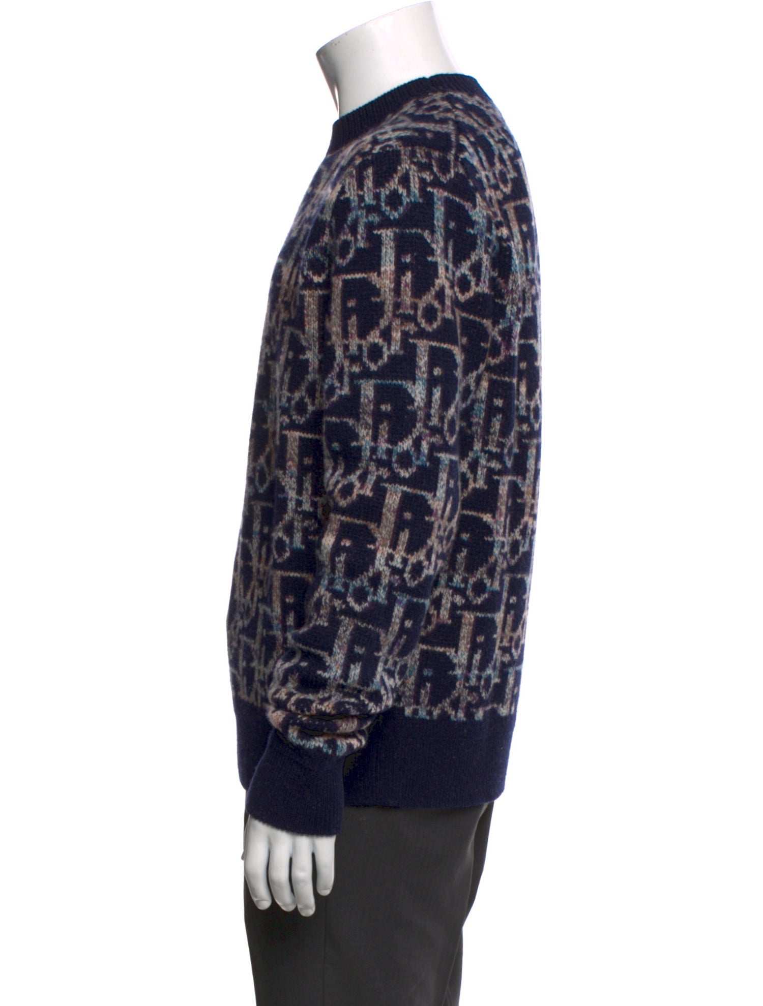 DIOR MEN 2021 Oblique Jacquard Pullover