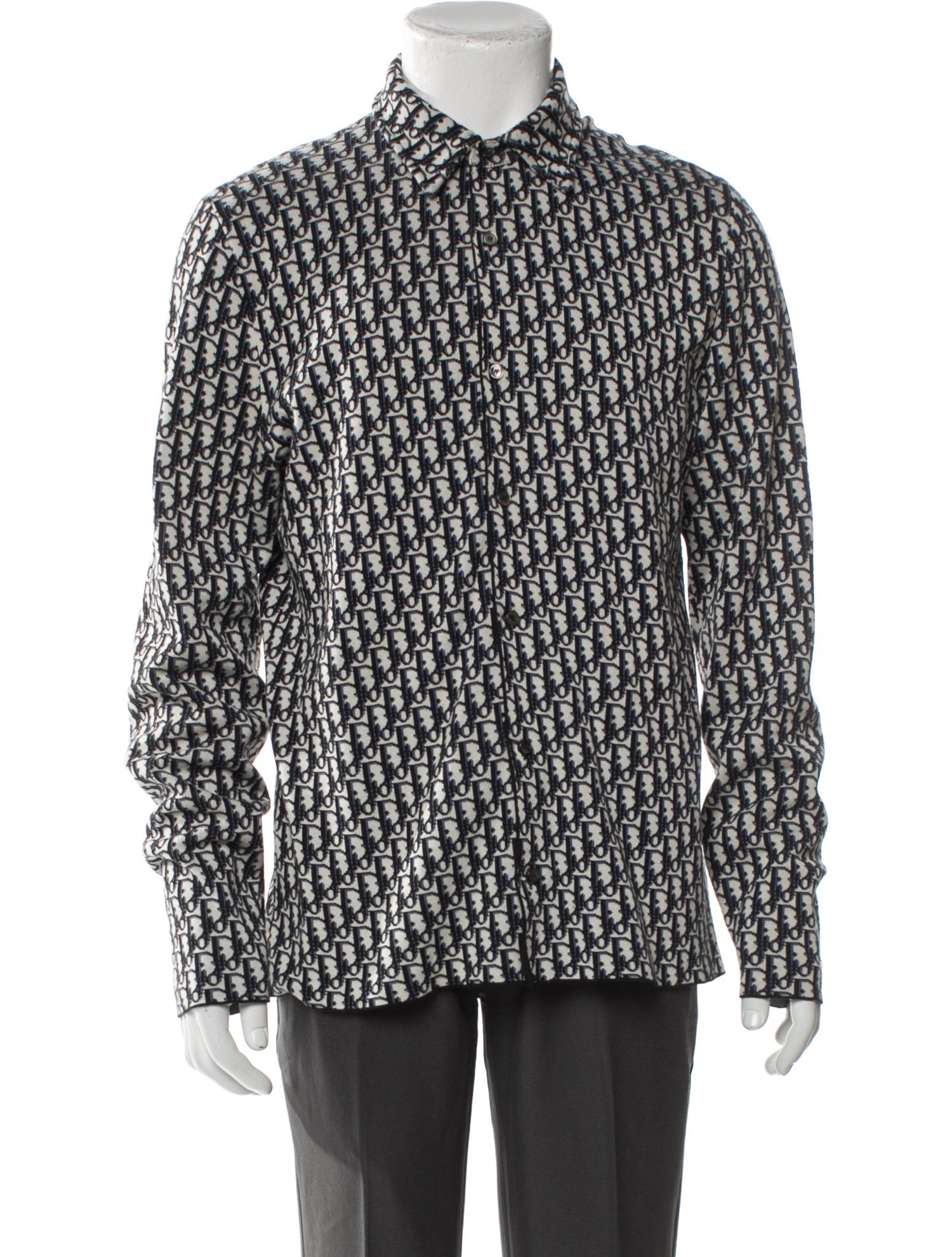 DIOR MEN 2020 Oblique Jacquard Shirt